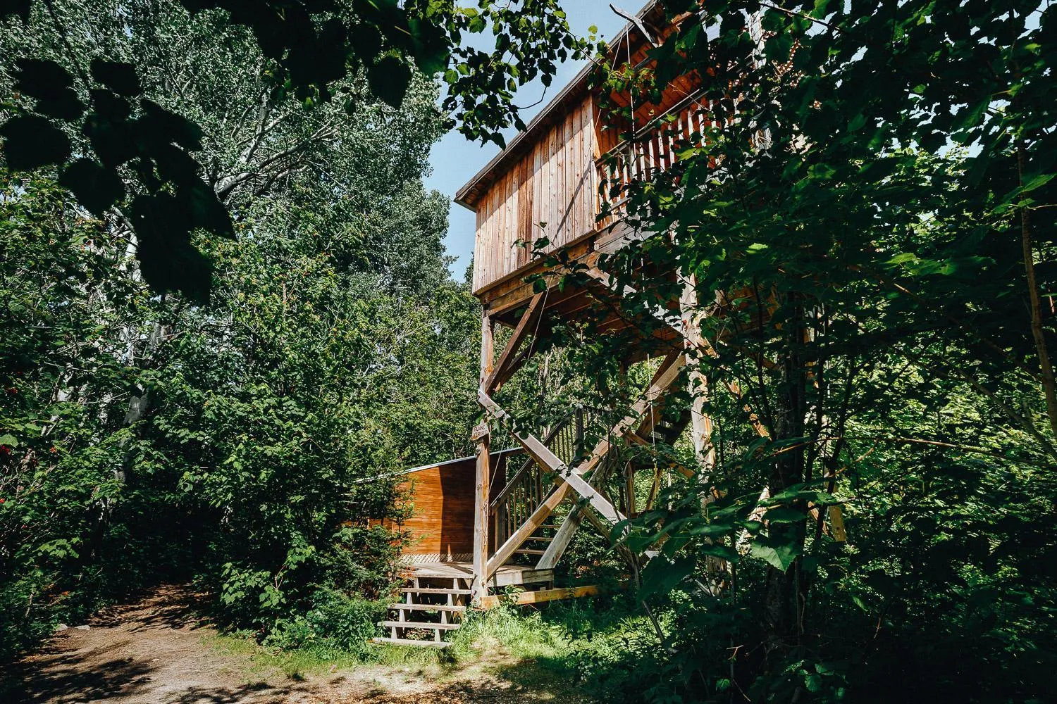 Natural landscape in Canopée Lit