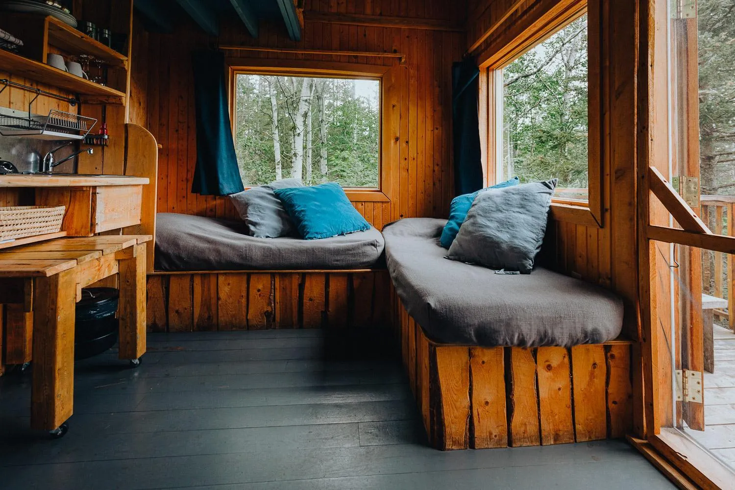 Living room in Canopée Lit