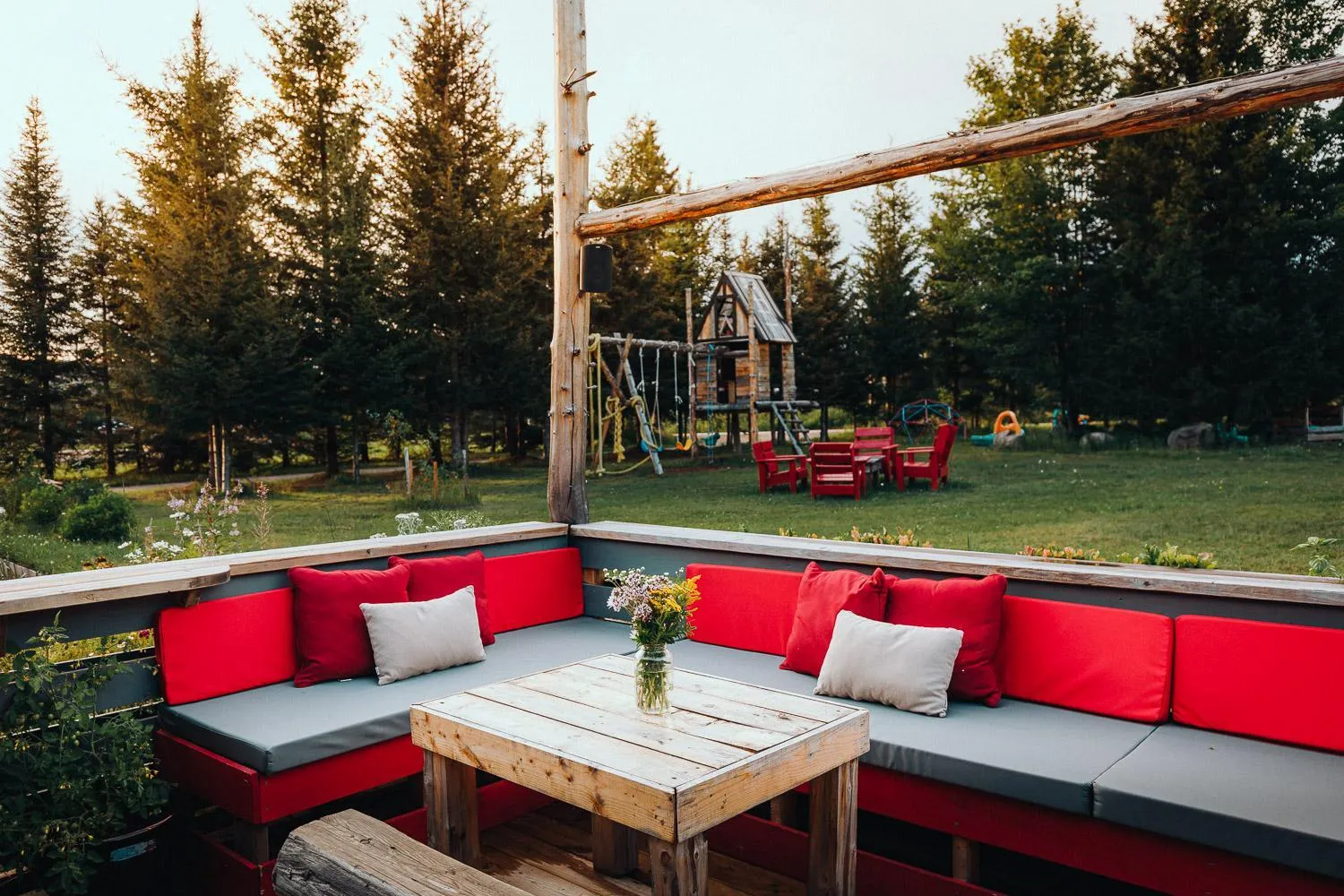 Children play ground in Canopée Lit