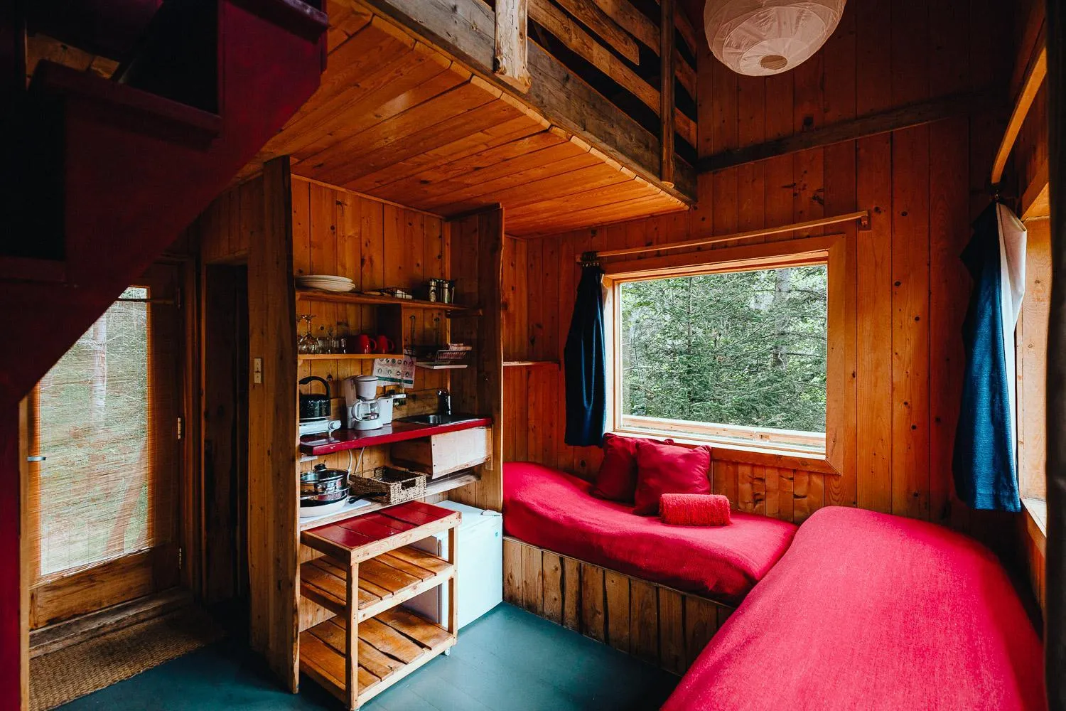 Kitchen or kitchenette in Canopée Lit