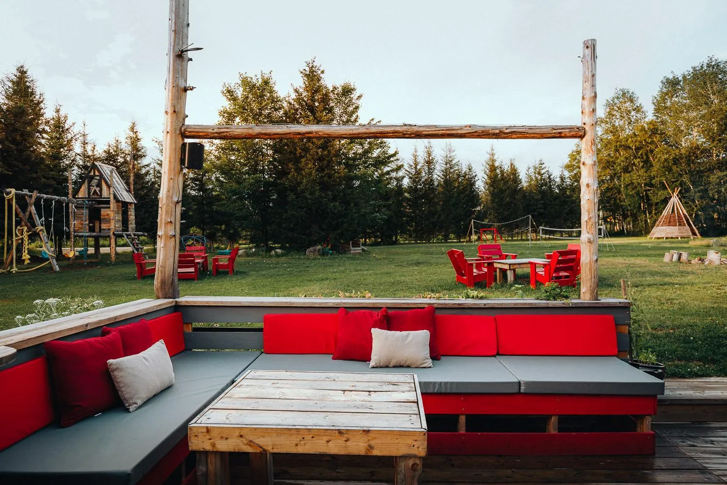 Patio in Canopée Lit