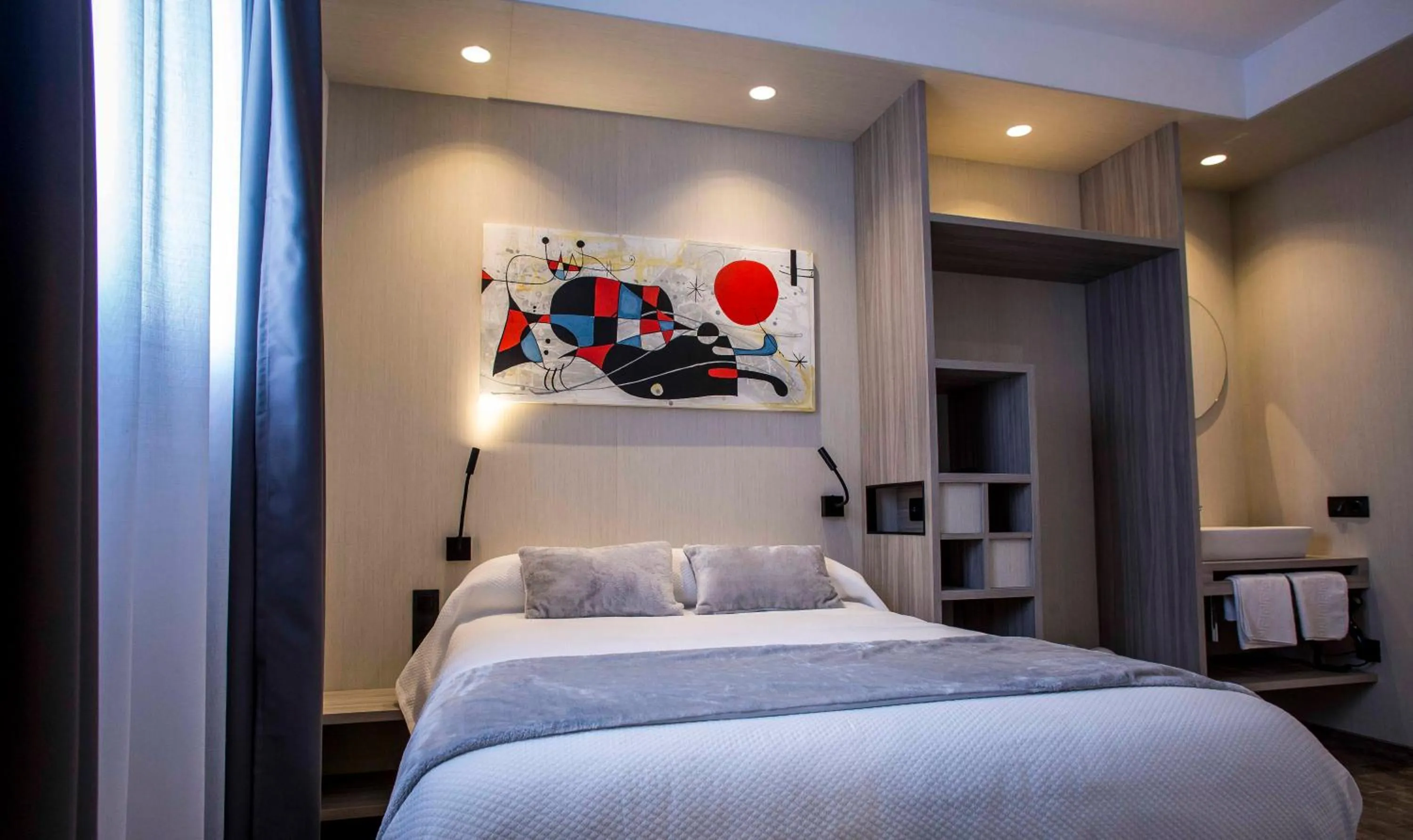 Decorative detail, Bed in Hostal Sevilla Santa Justa - Adults only