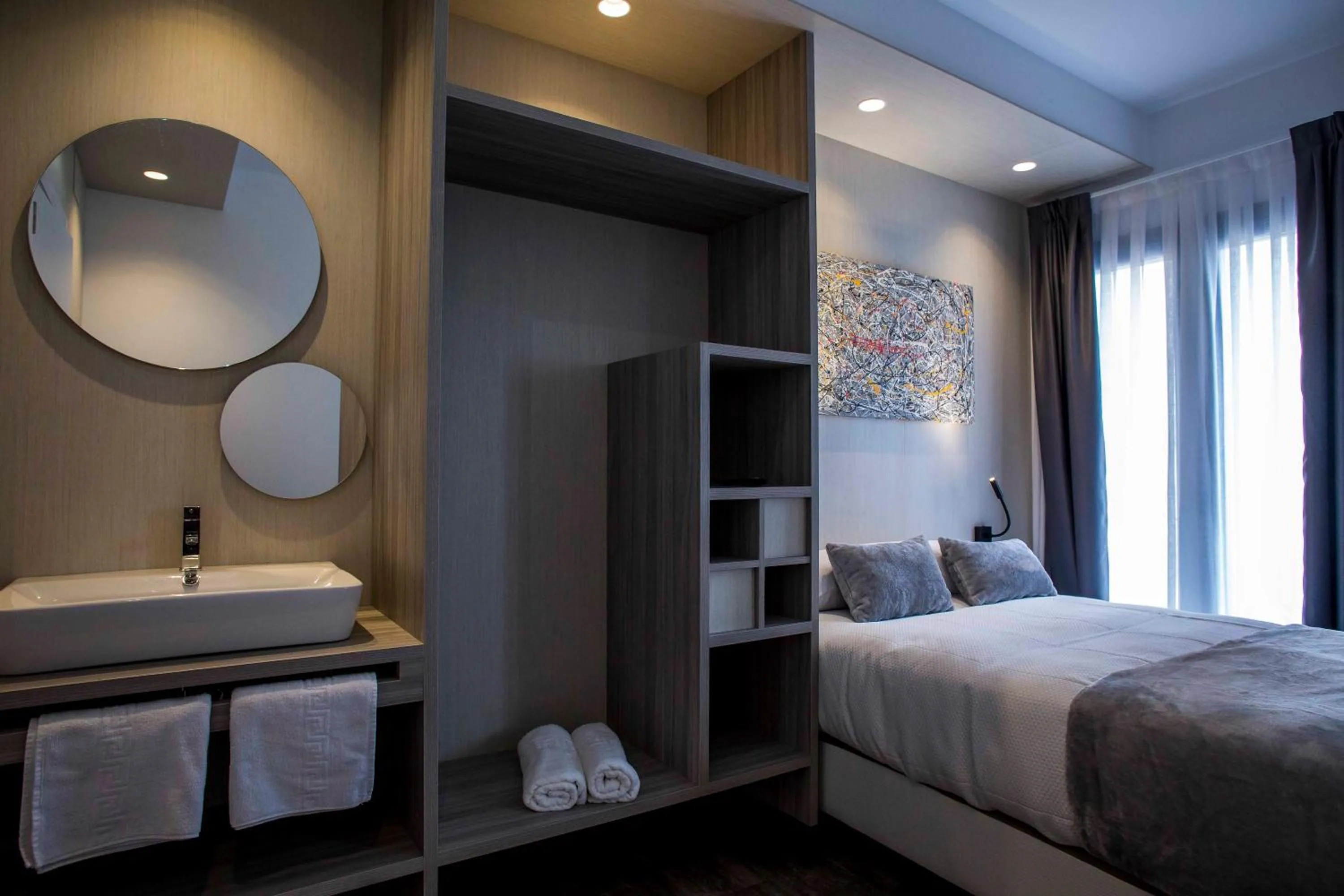 Decorative detail, Bed in Hostal Sevilla Santa Justa - Adults only