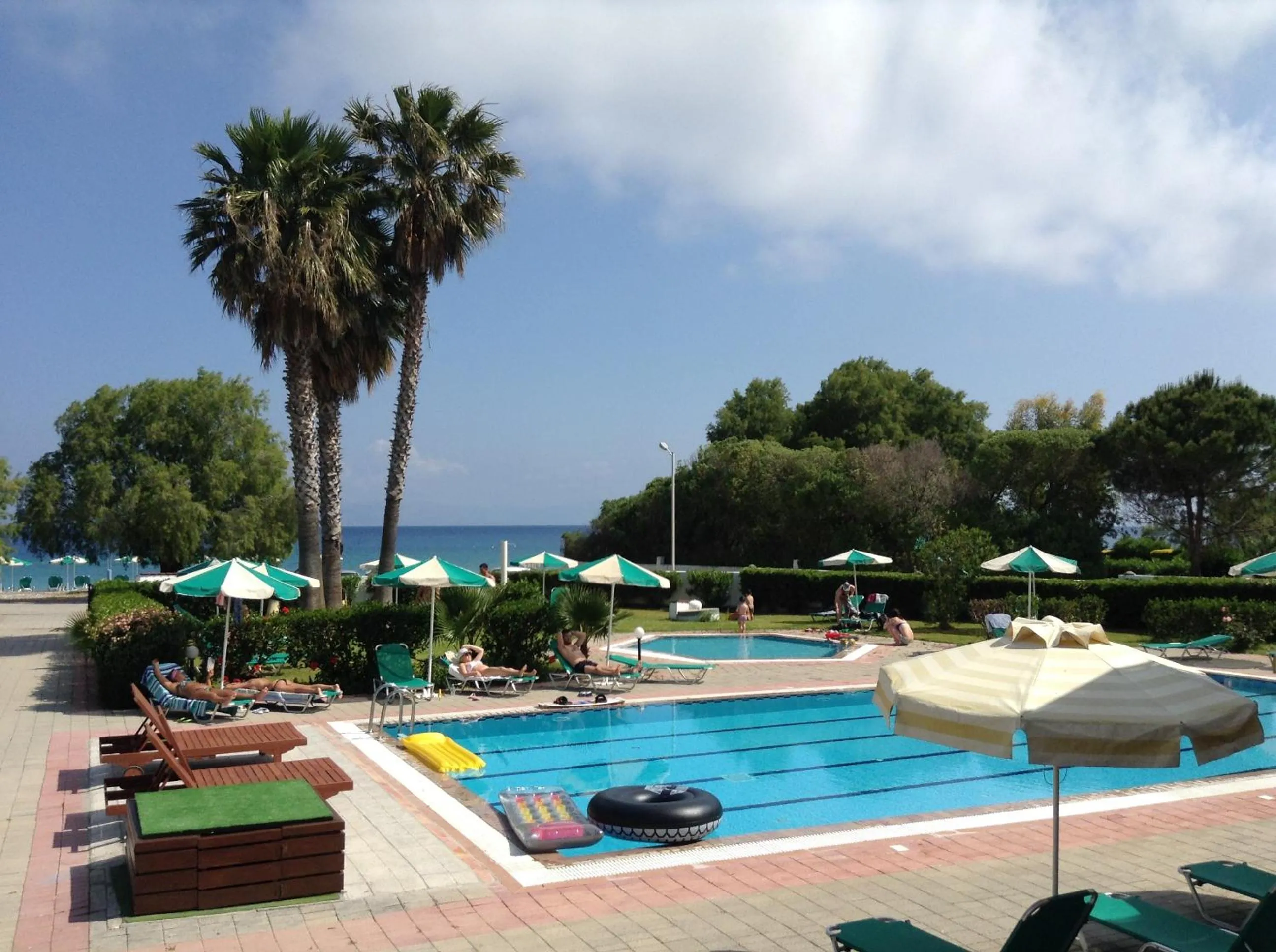 Swimming pool in Pylea Beach Hotel