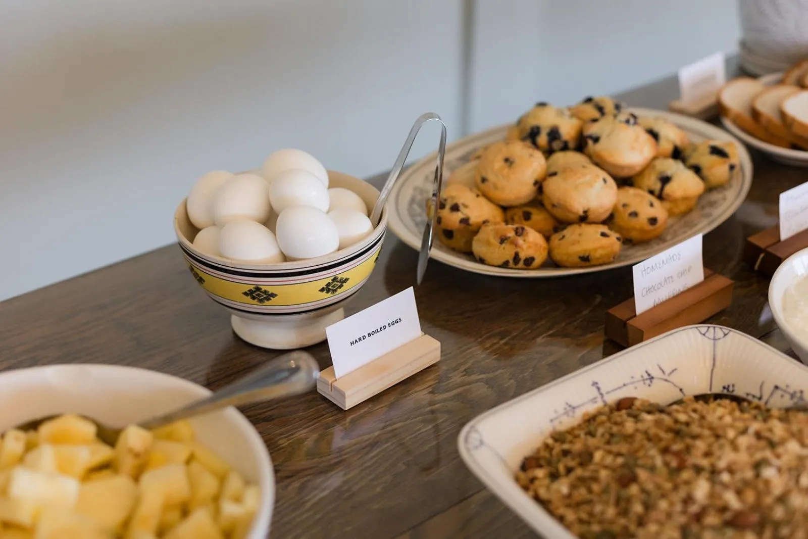 Buffet breakfast in Apple Tree Inn