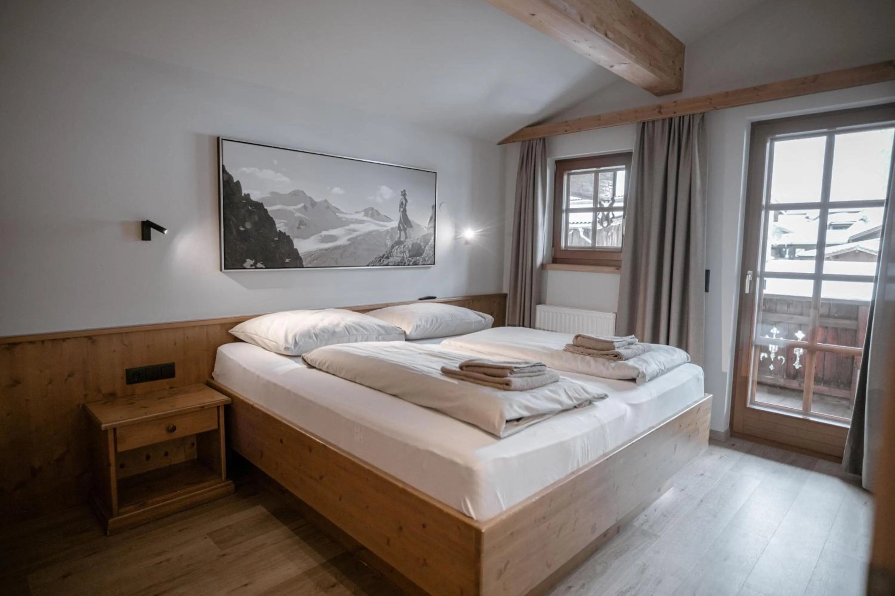 Bedroom, Bed in BRUGGER ChaletDorf