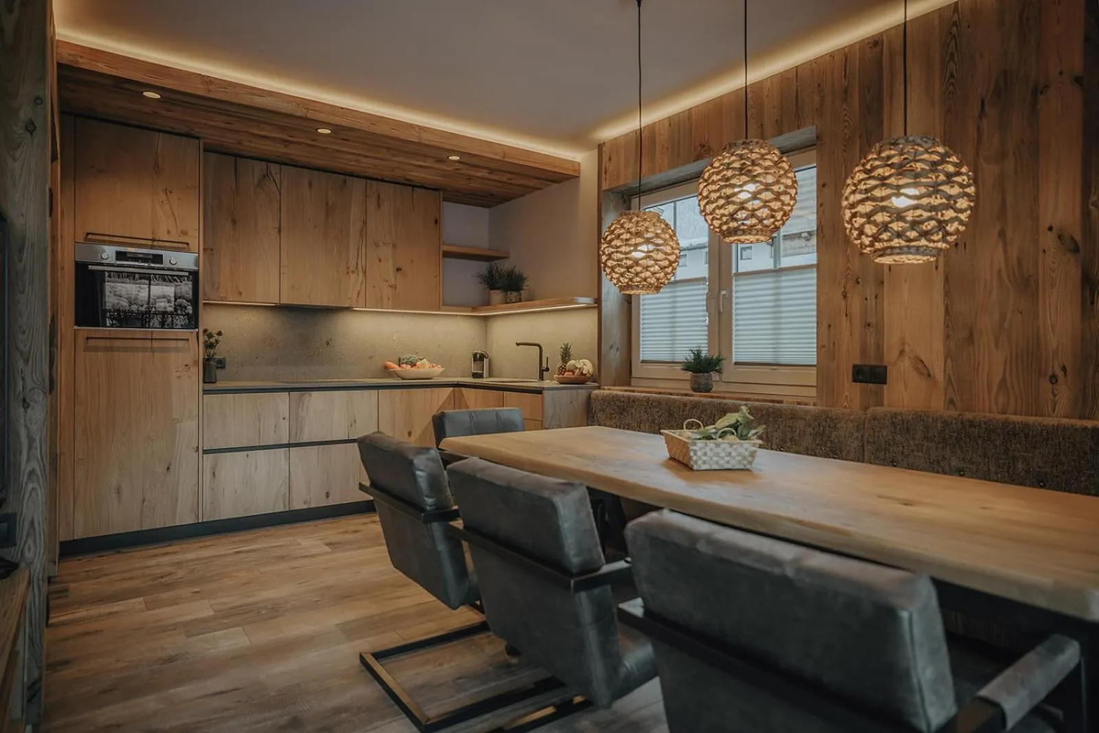 Dining area in BRUGGER ChaletDorf