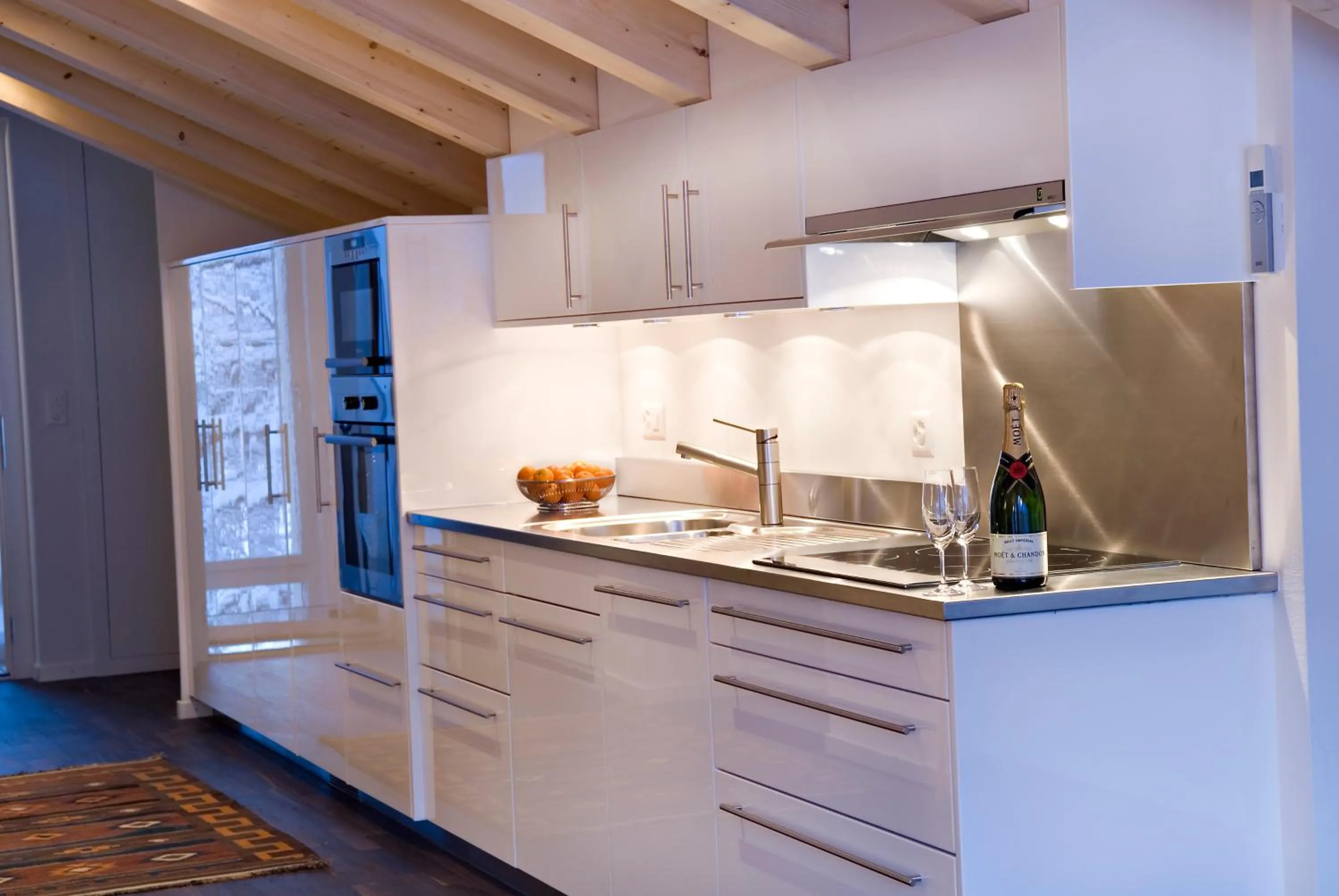 Kitchen or kitchenette in Chalet Altesse - Premium Apartments
