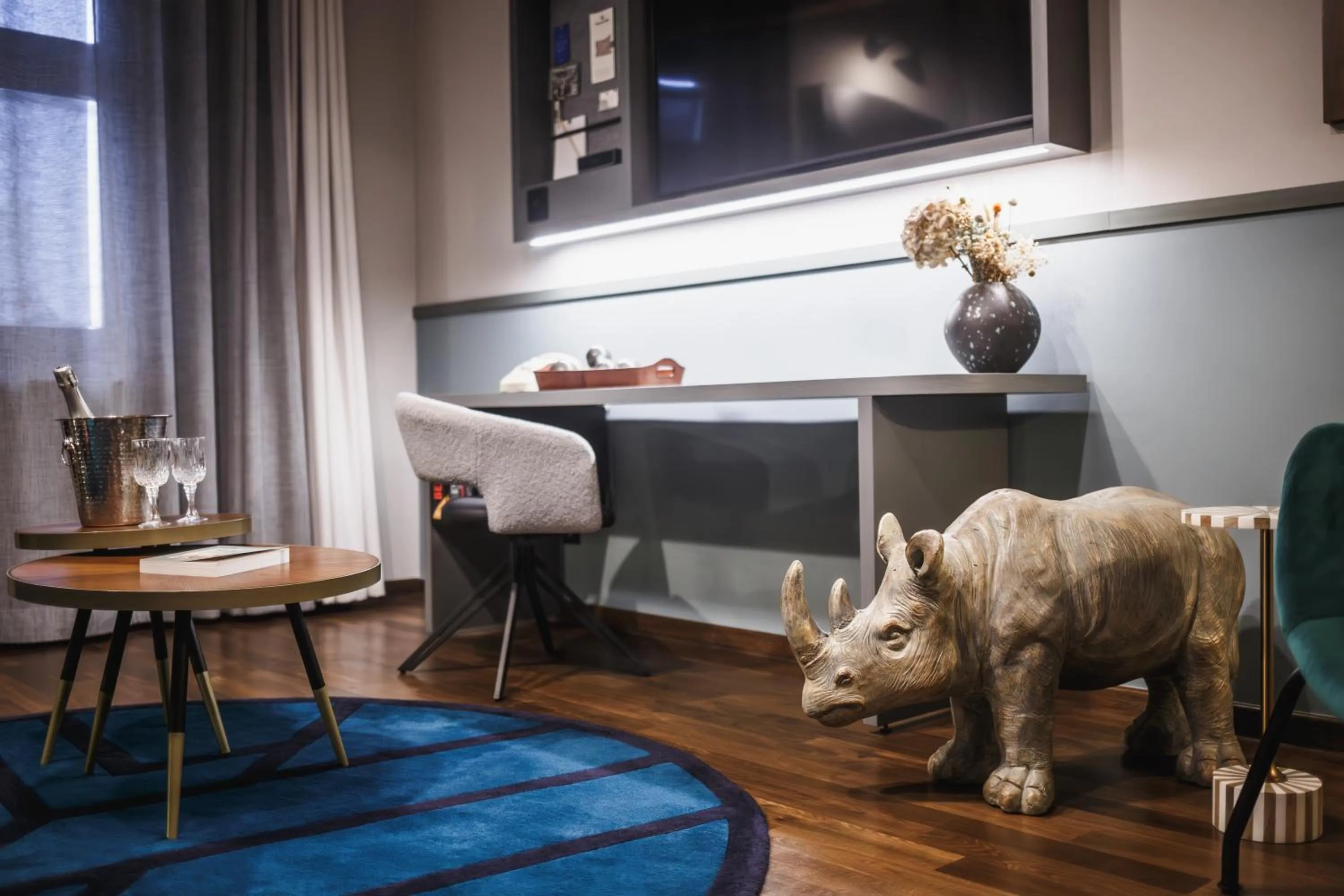 Decorative detail in The Circus Hotel