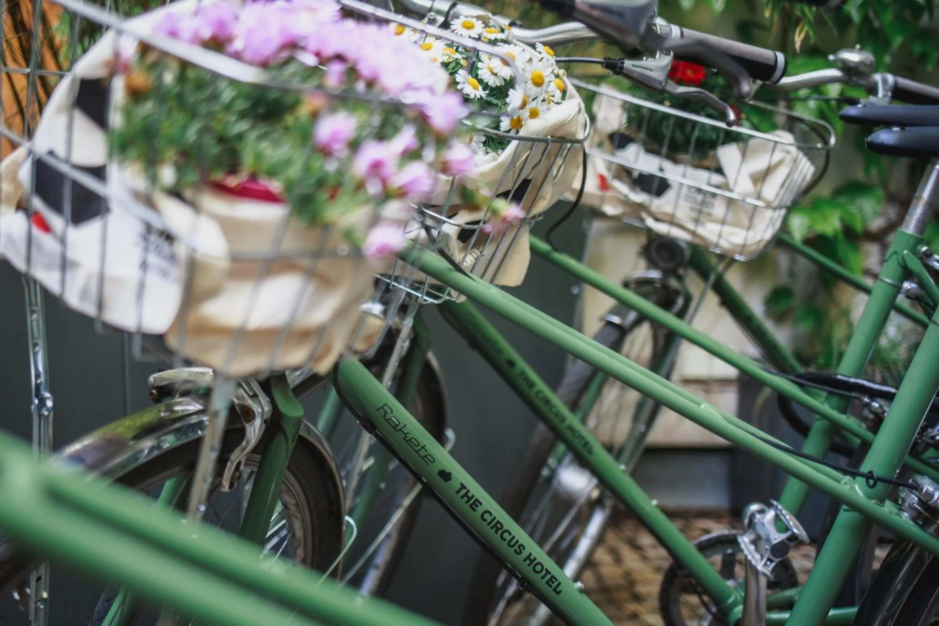 Cycling in The Circus Hotel