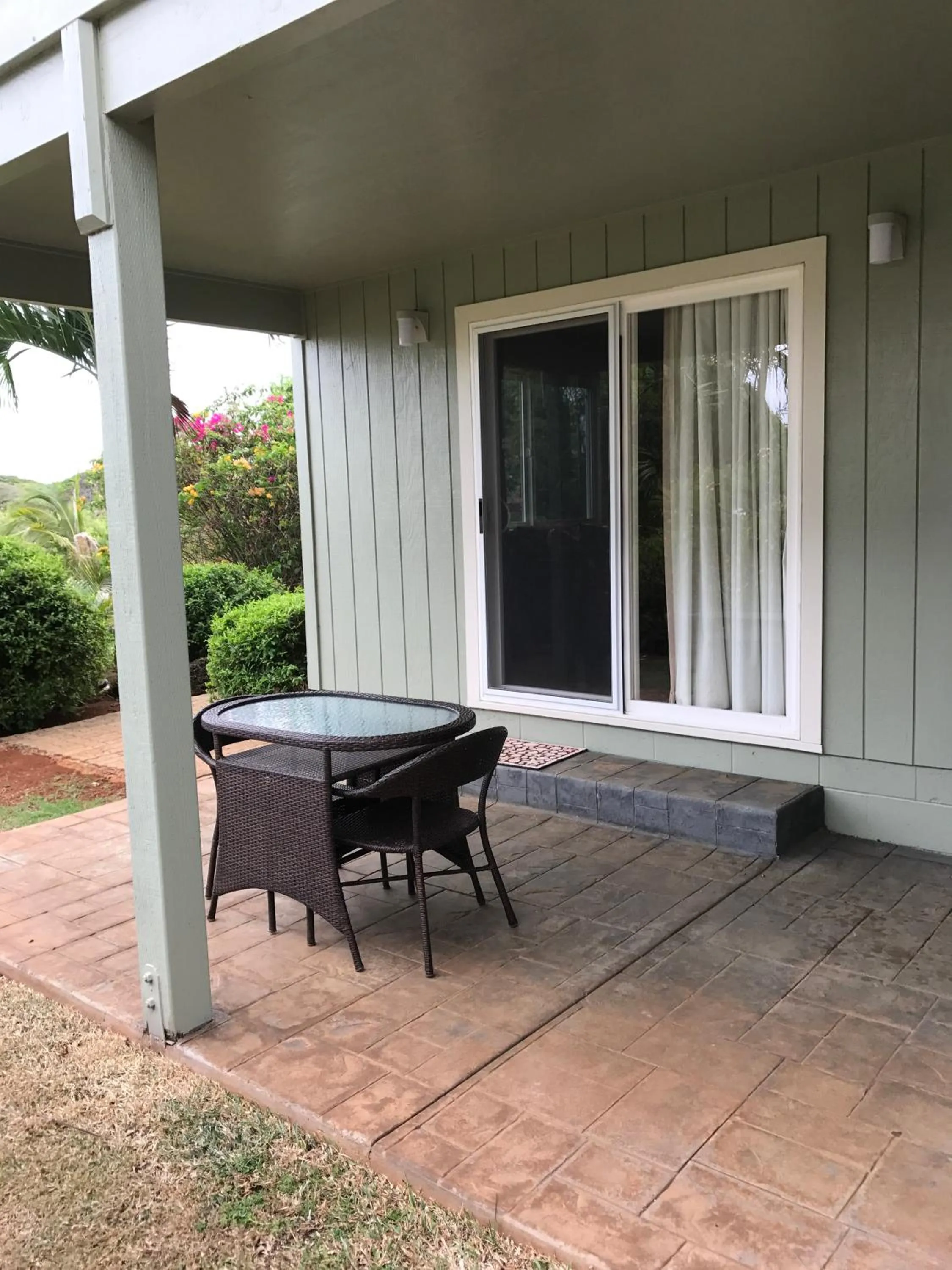 Balcony/Terrace in Hale Pua Villa - Seaside Studio