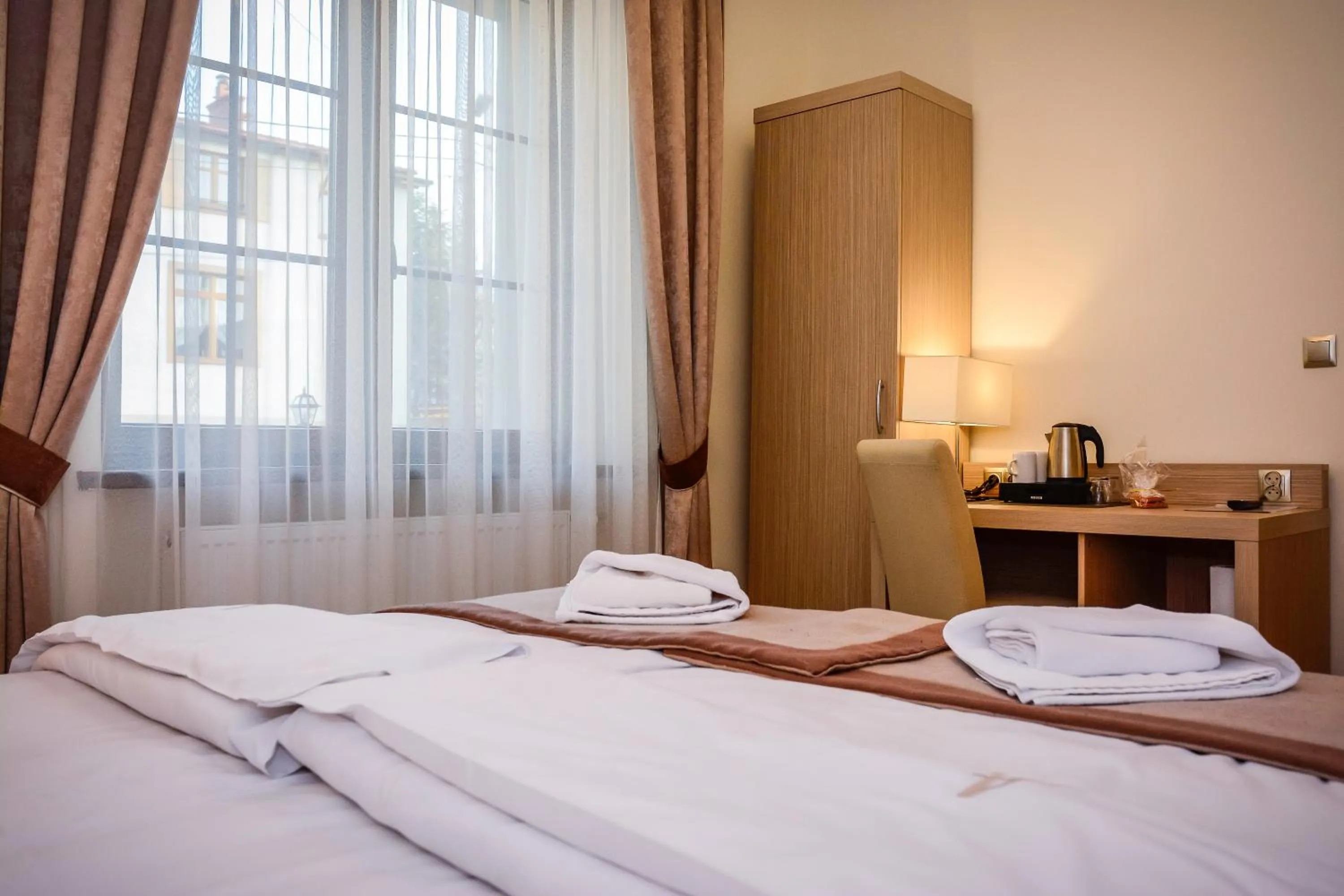 Coffee/tea facilities, Bed in Willa Anna