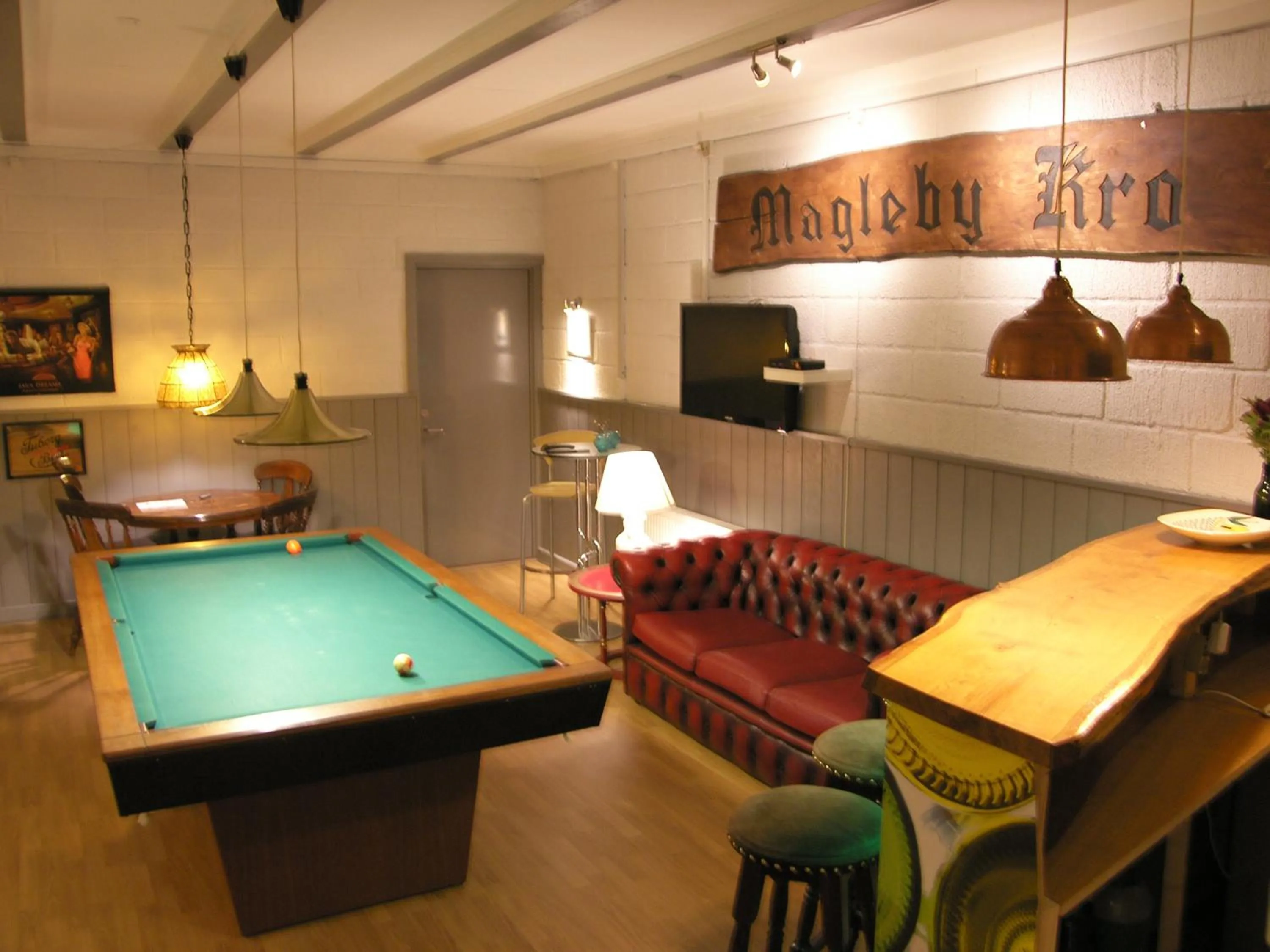 Lounge or bar in Møn Klintholm Vintage B&B