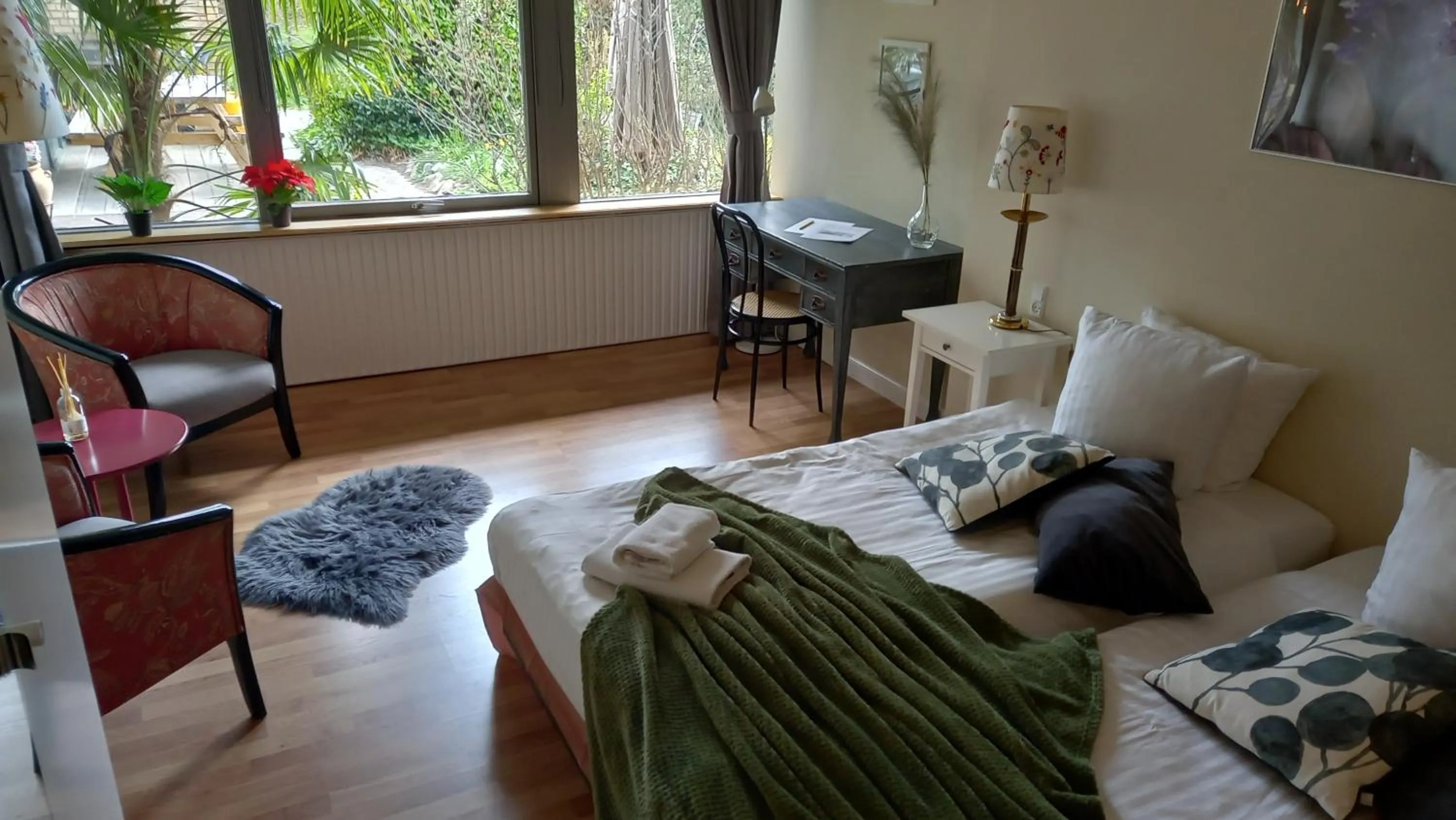 Bedroom, Bed in Møn Klintholm Vintage B&B