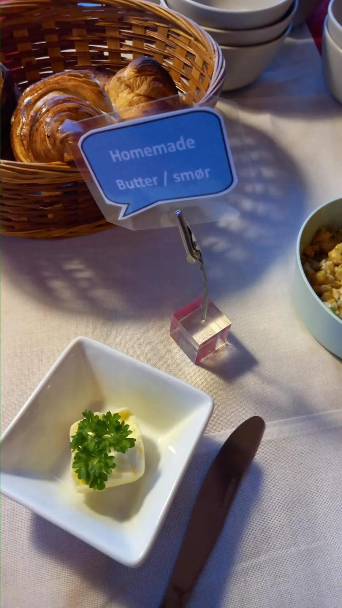 Food and drinks in Møn Klintholm Vintage B&B