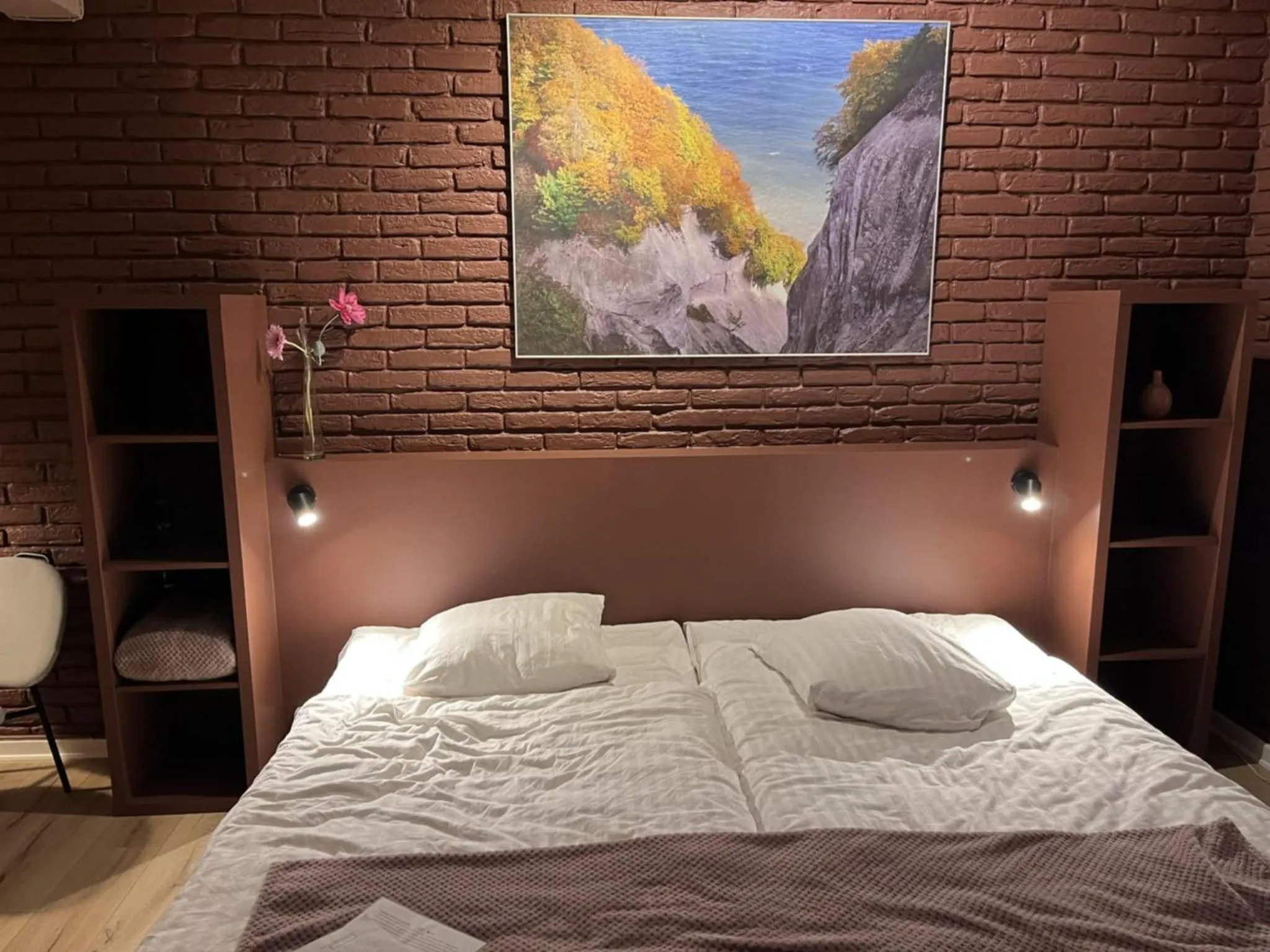 Bed in Møn Klintholm Vintage B&B