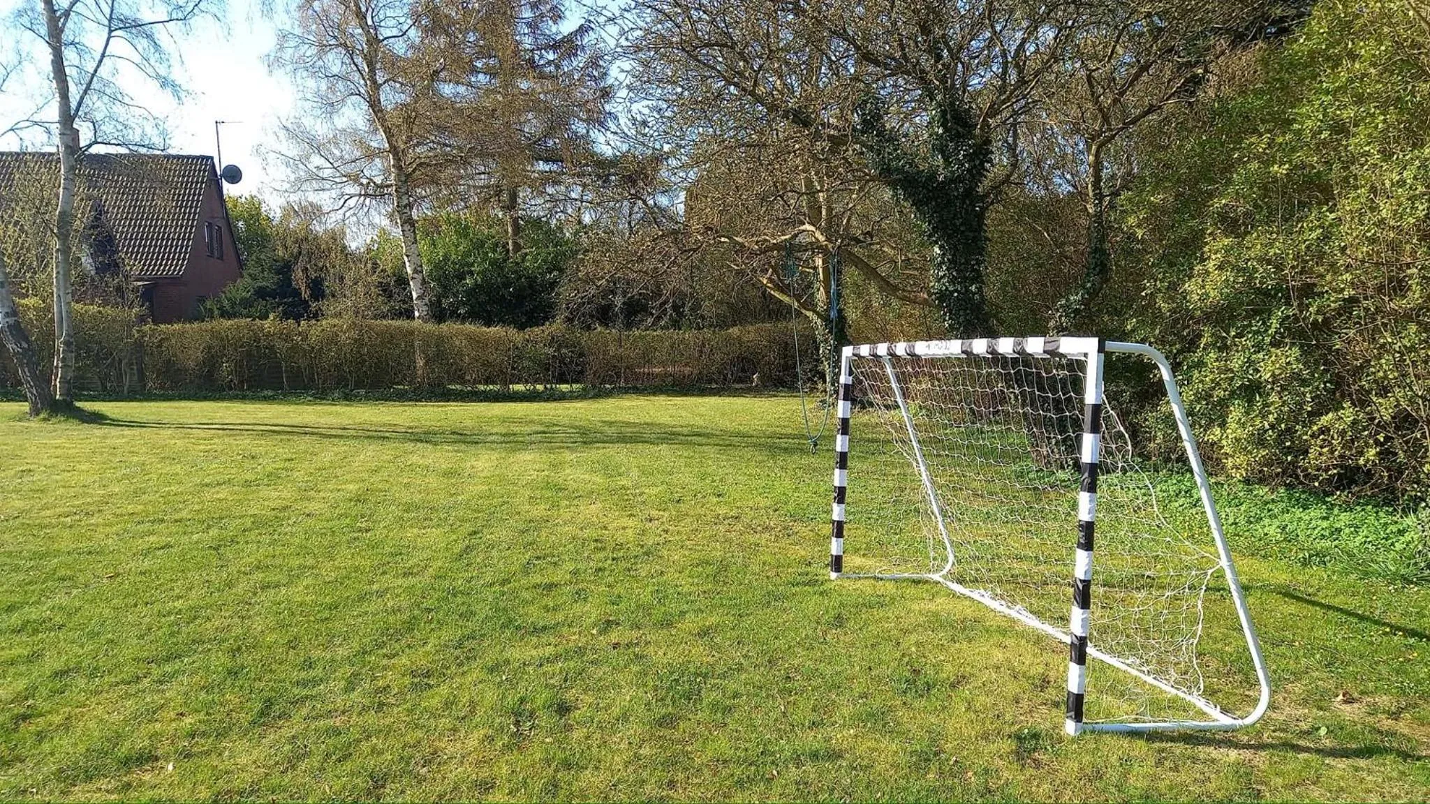 Children play ground in Møn Klintholm Vintage B&B