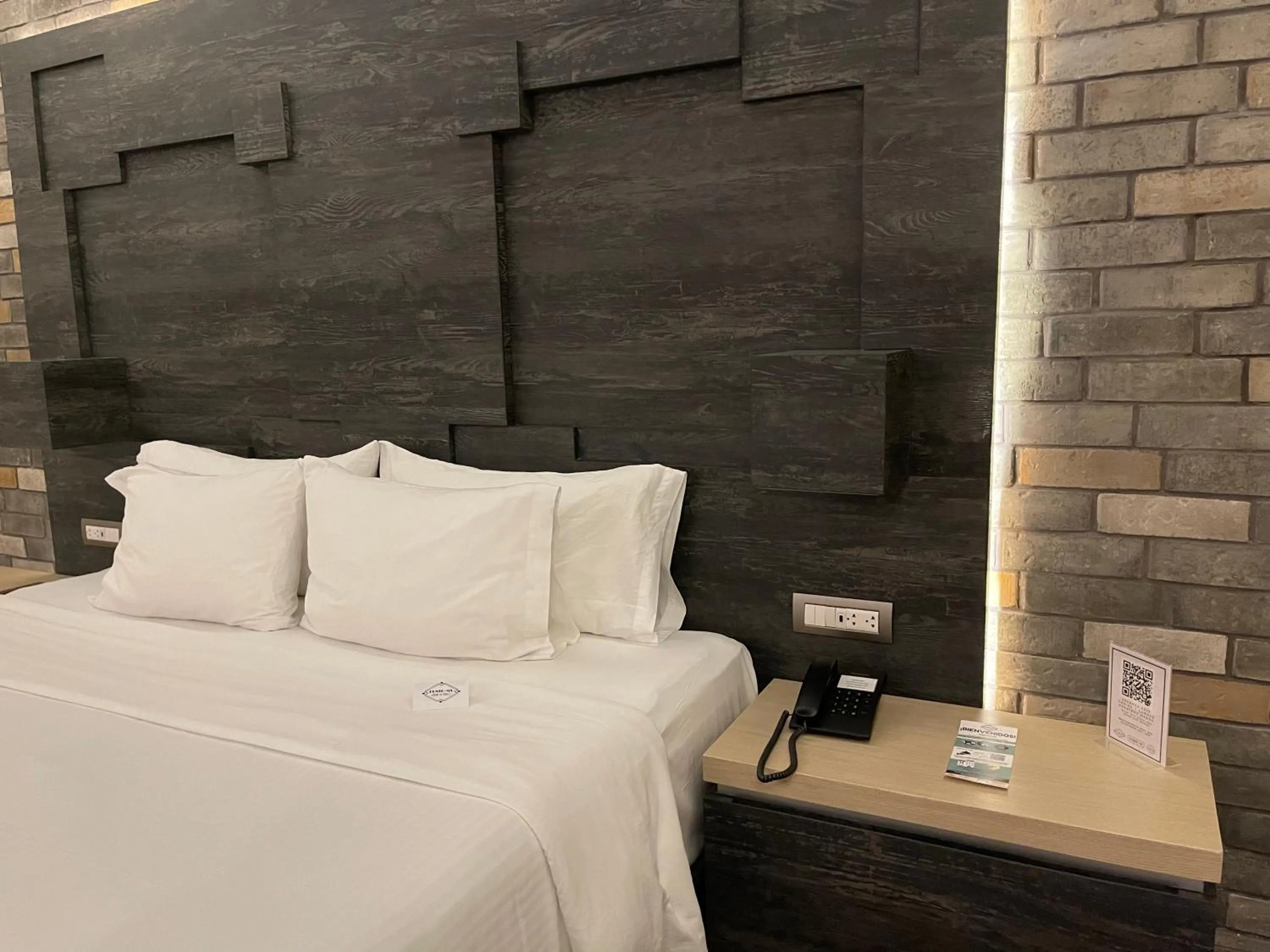 Bed in Hotel Punto MX