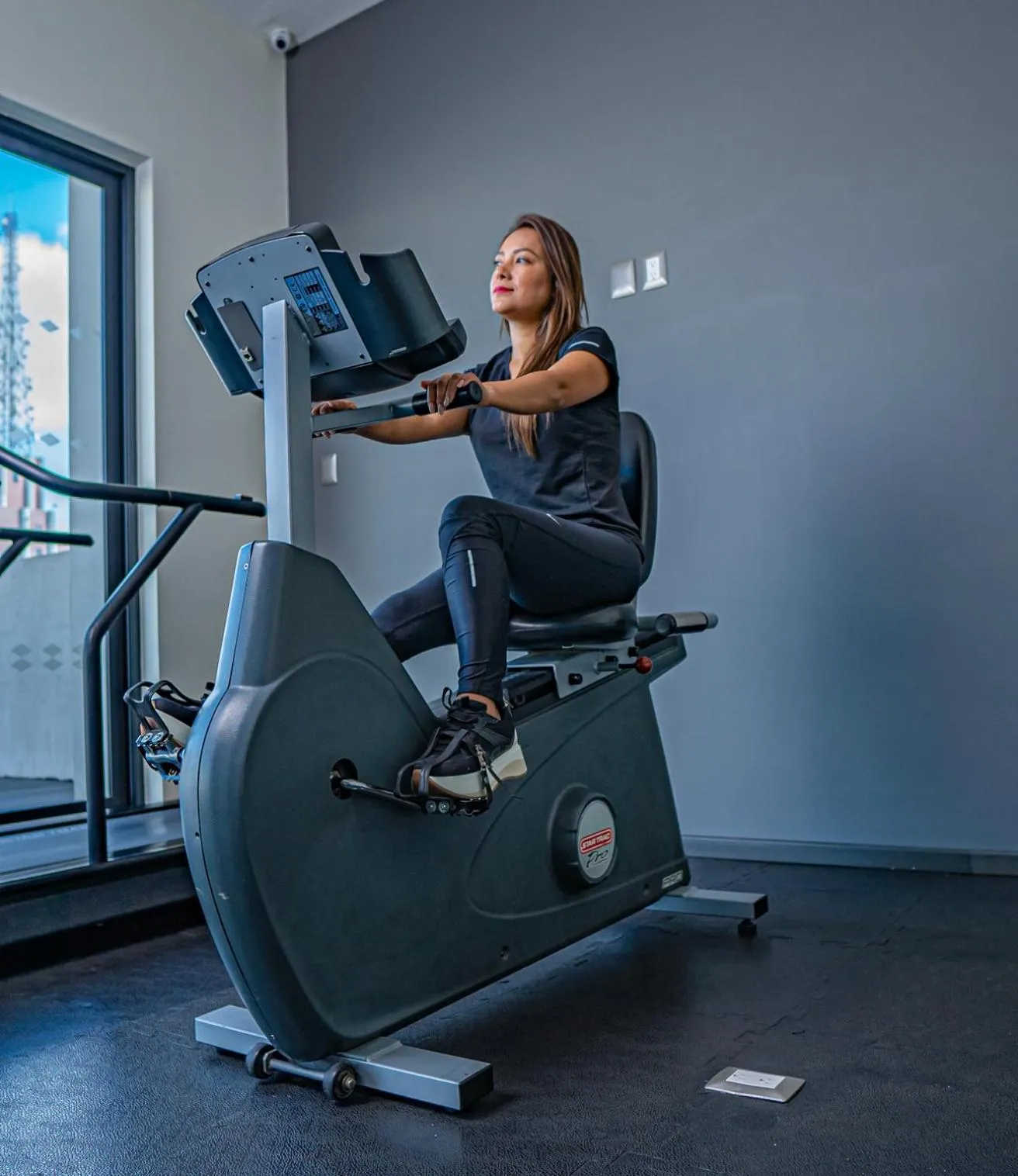 Fitness centre/facilities in Hotel Punto MX