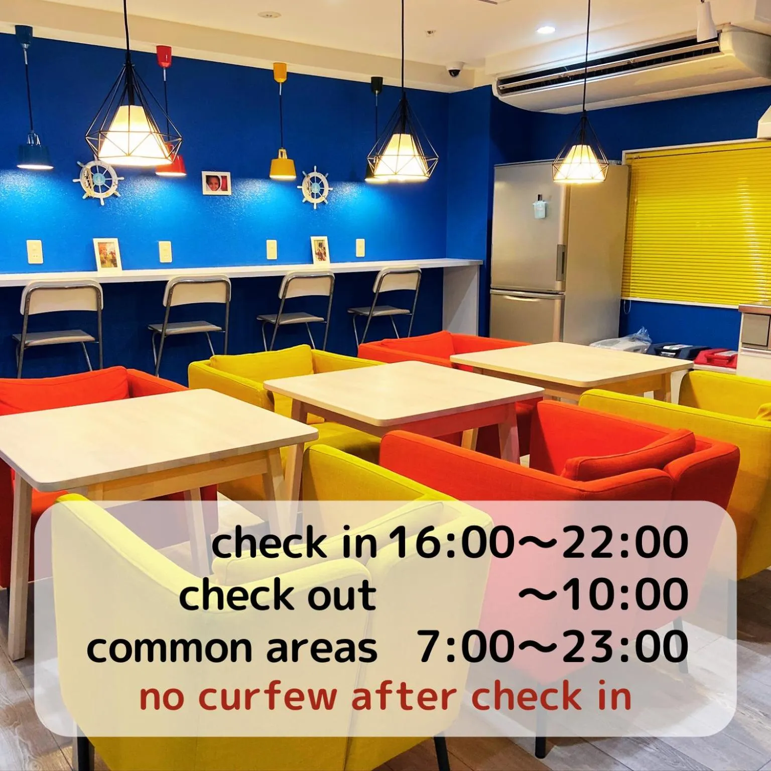 Living room in Hostel Anchorage