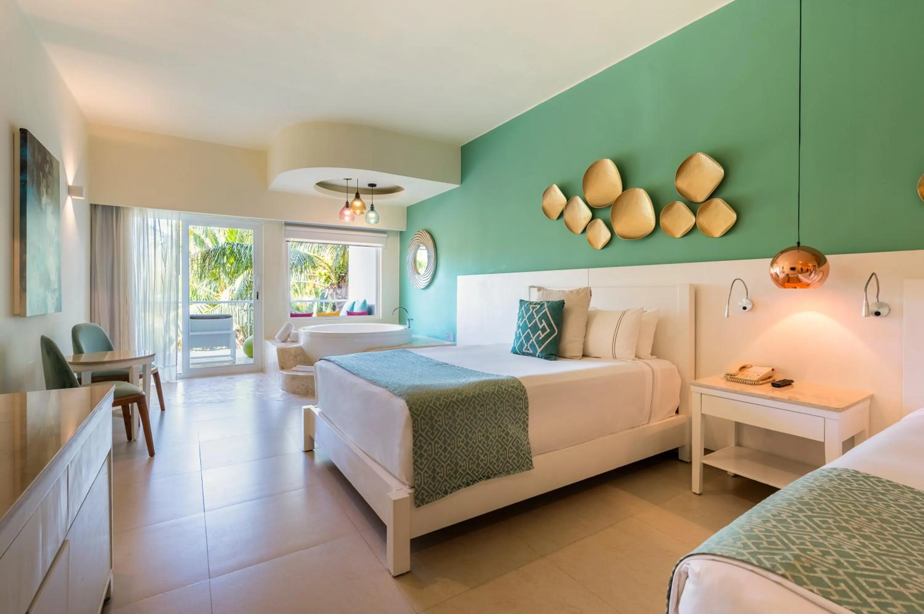 Bed in Palmar Beach Resort and Spa Riviera Maya - All Inclusive
