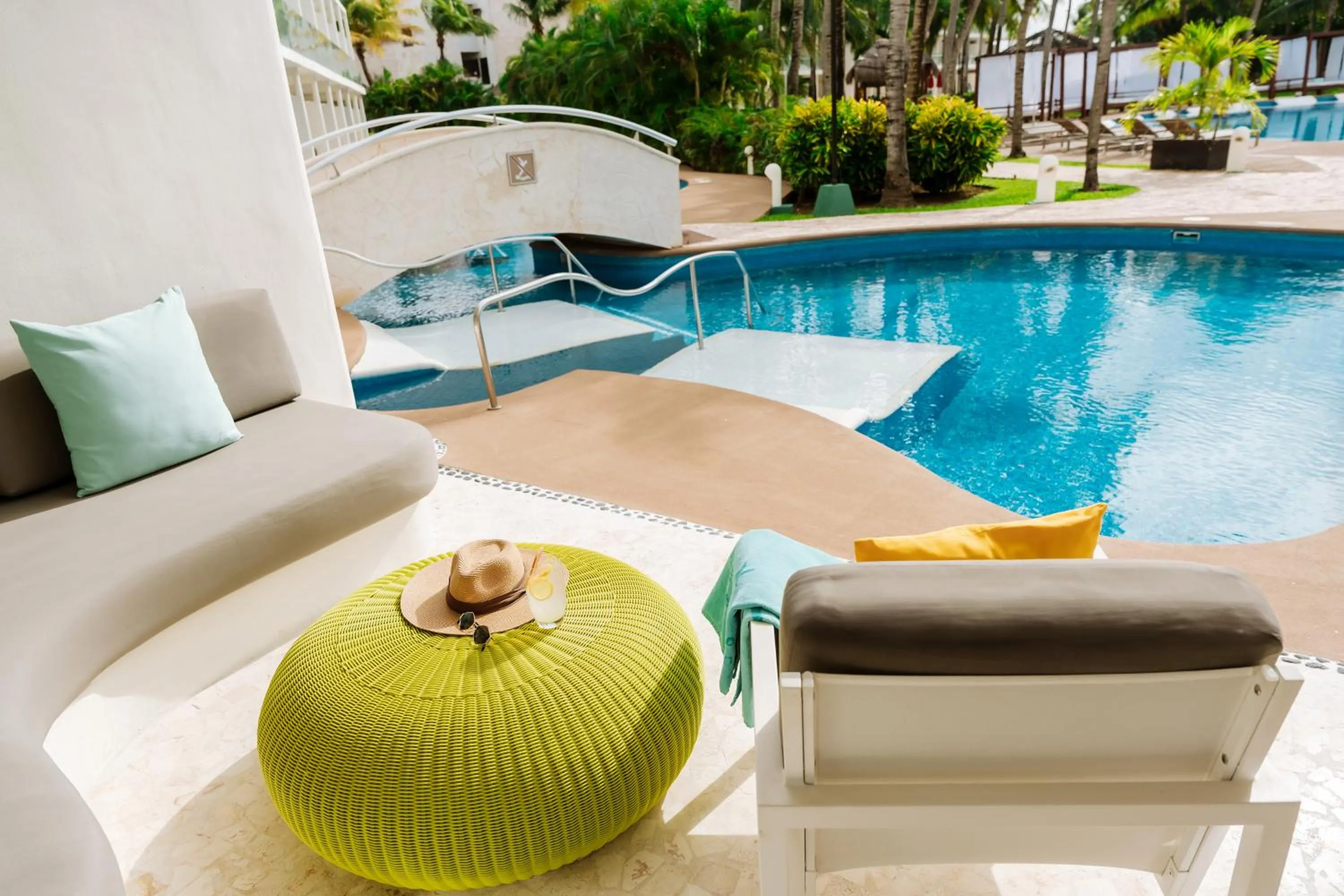 Pool view in Iberostar Selection Riviera Cancun - All Inclusive