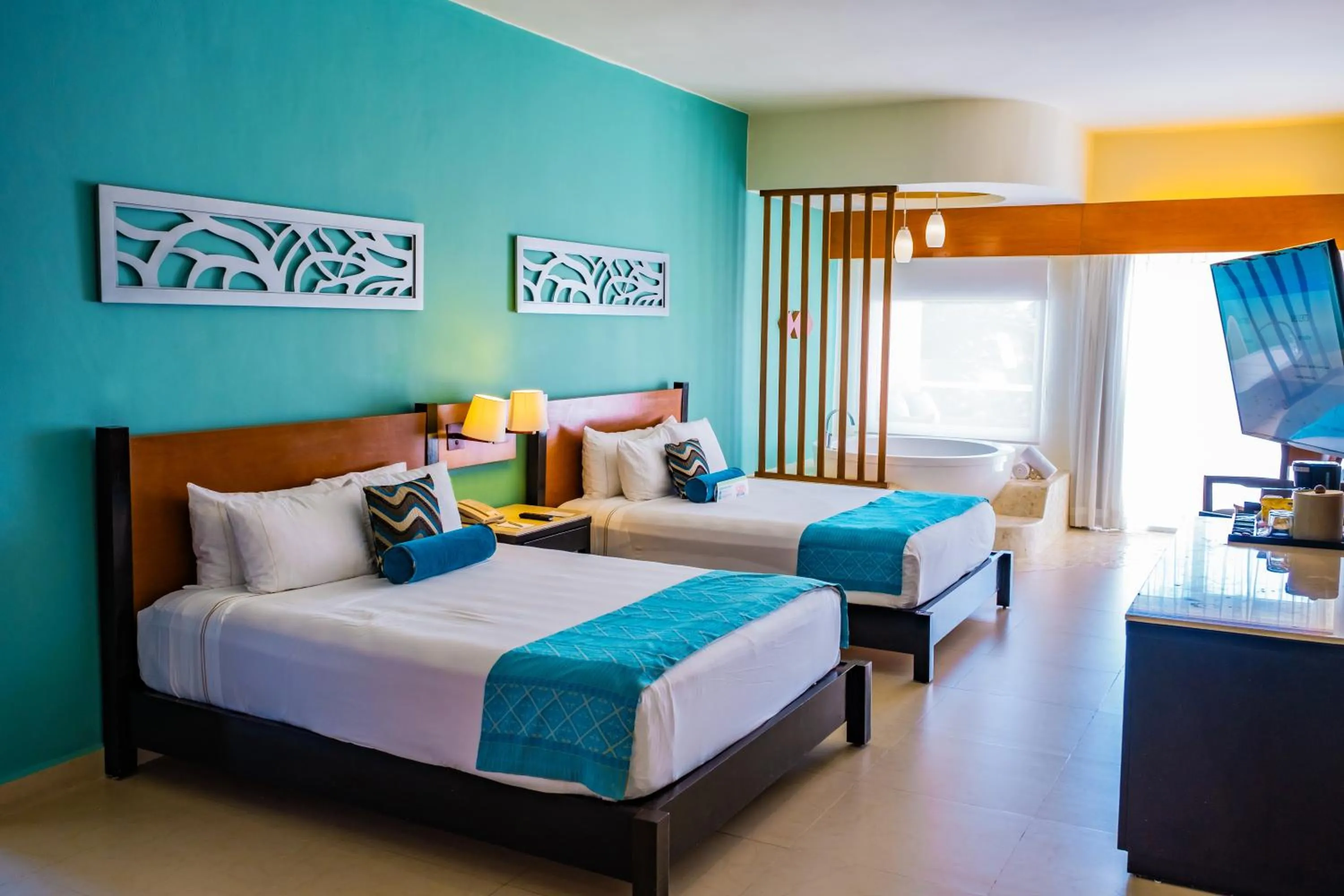 Bed in Iberostar Selection Riviera Cancun - All Inclusive