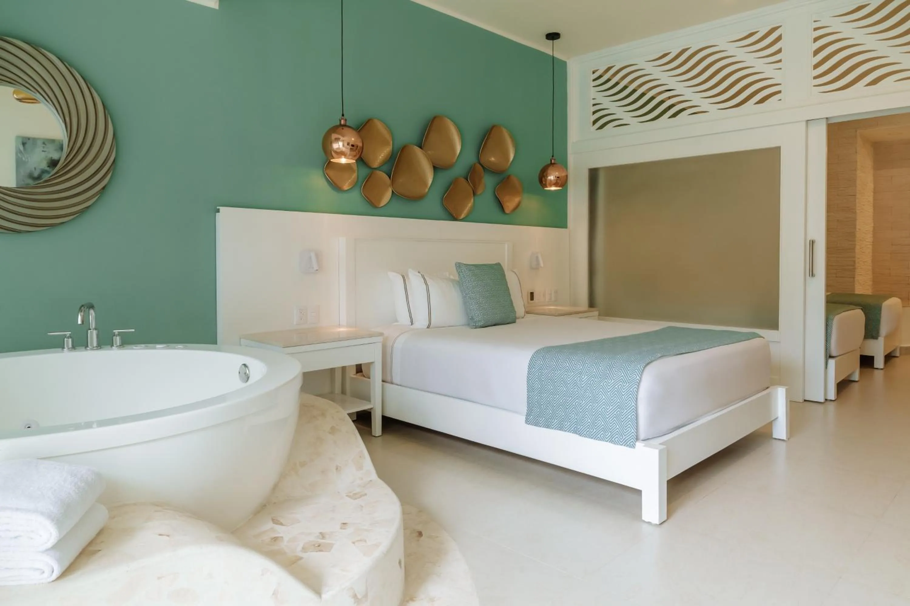 Bed in Iberostar Selection Riviera Cancun - All Inclusive