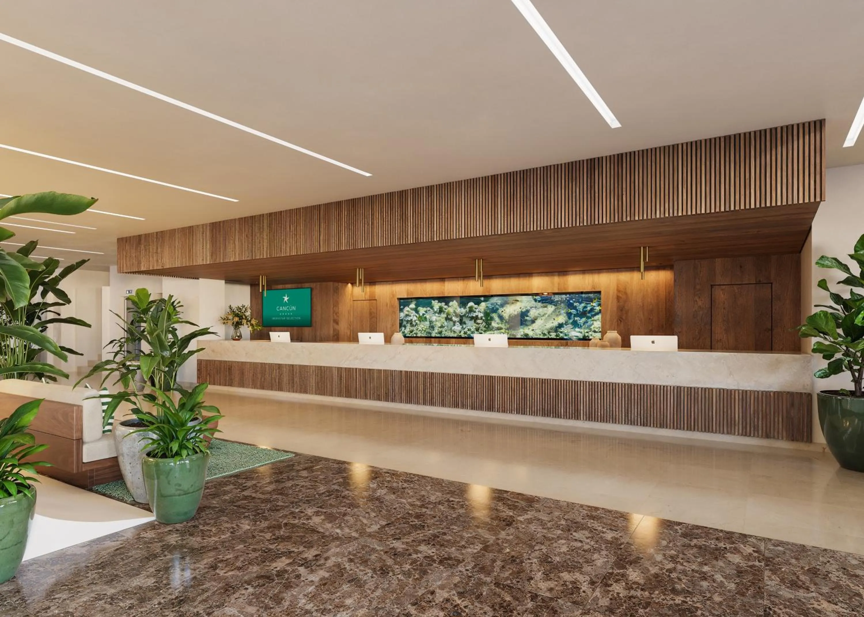 Lobby or reception in Iberostar Selection Riviera Cancun - All Inclusive