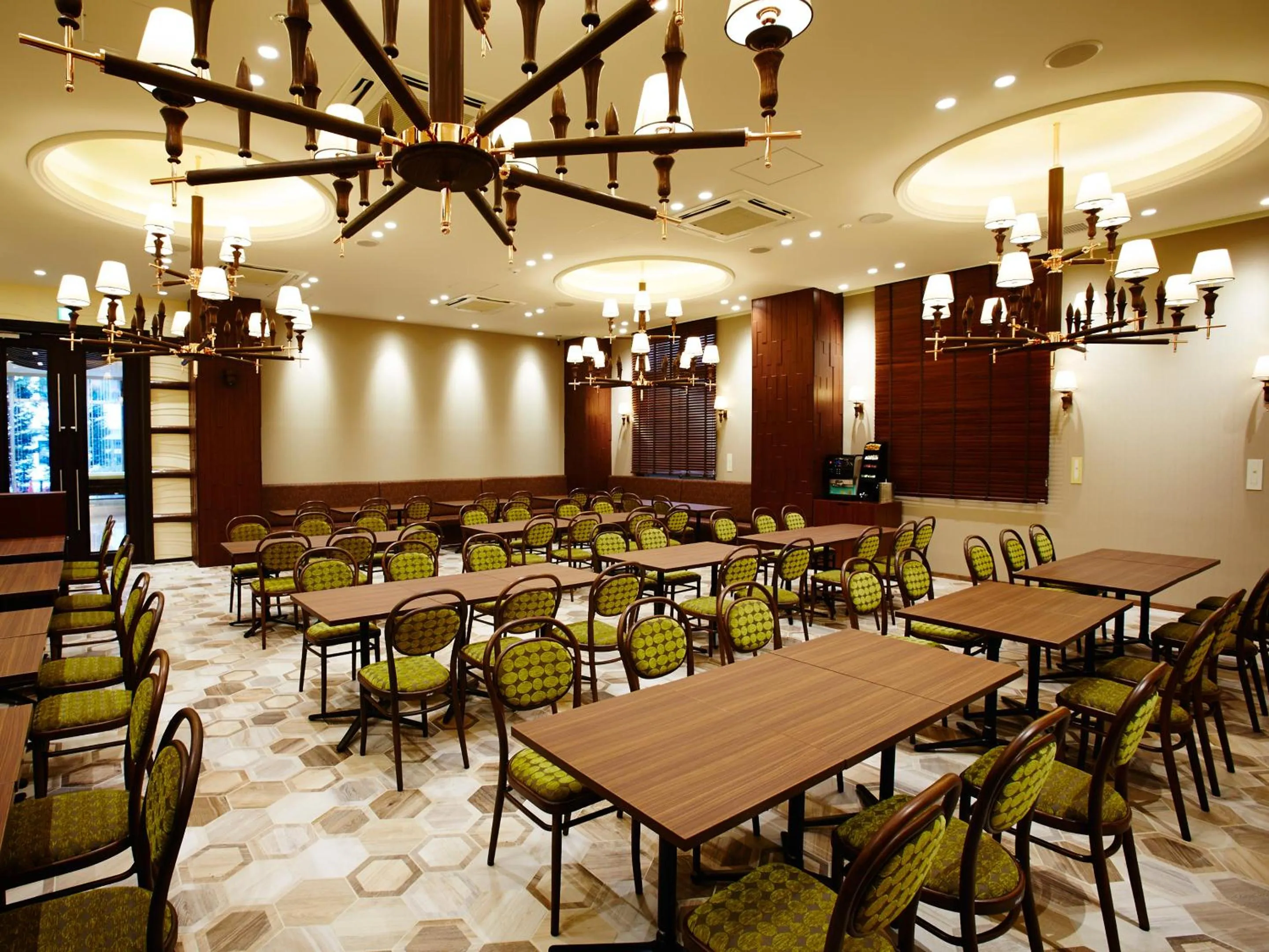Restaurant/places to eat in S.Training Center Hotel Osaka