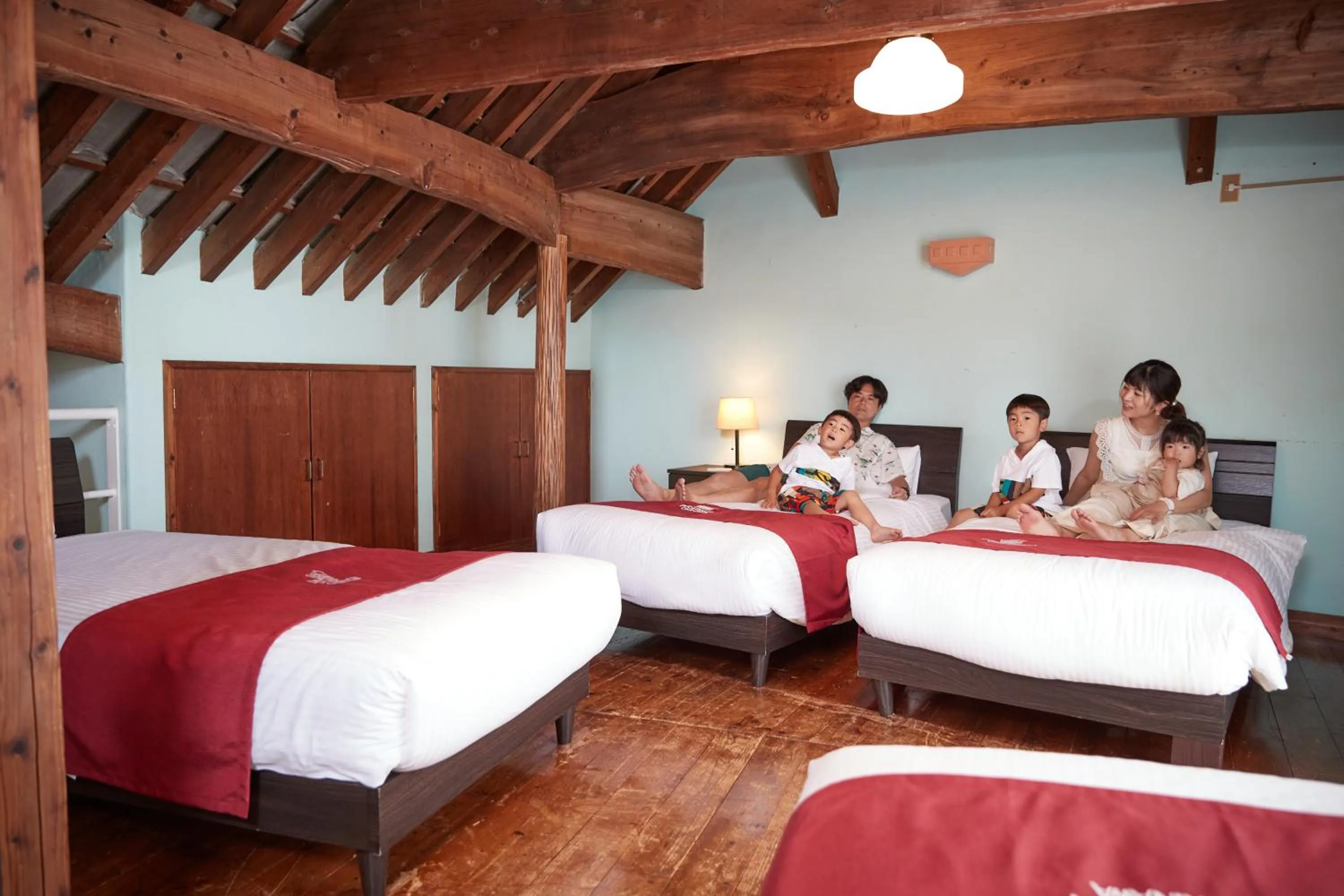 Photo of the whole room, Bed in The Pool Resort OKINAWA