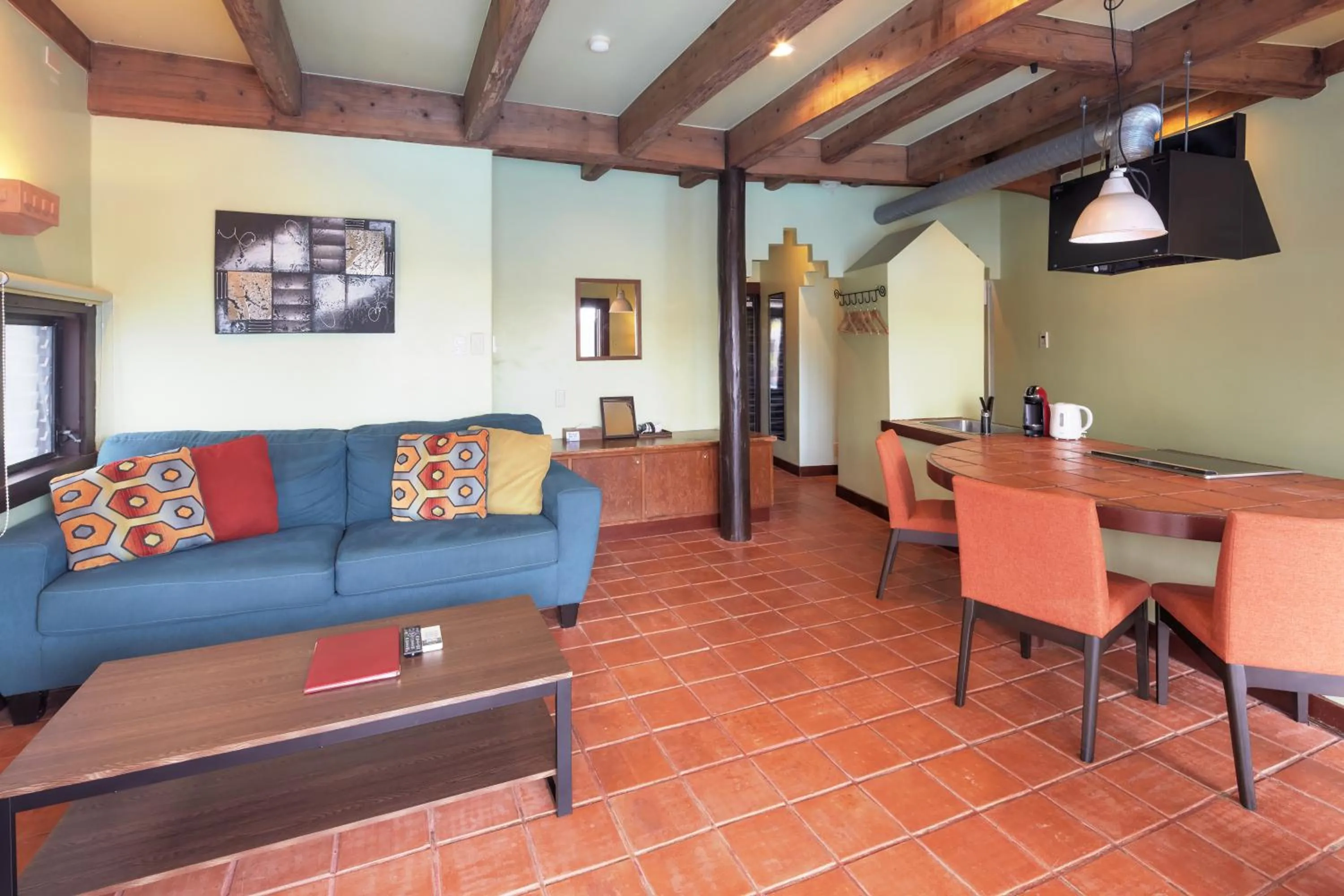 Living room in The Pool Resort OKINAWA