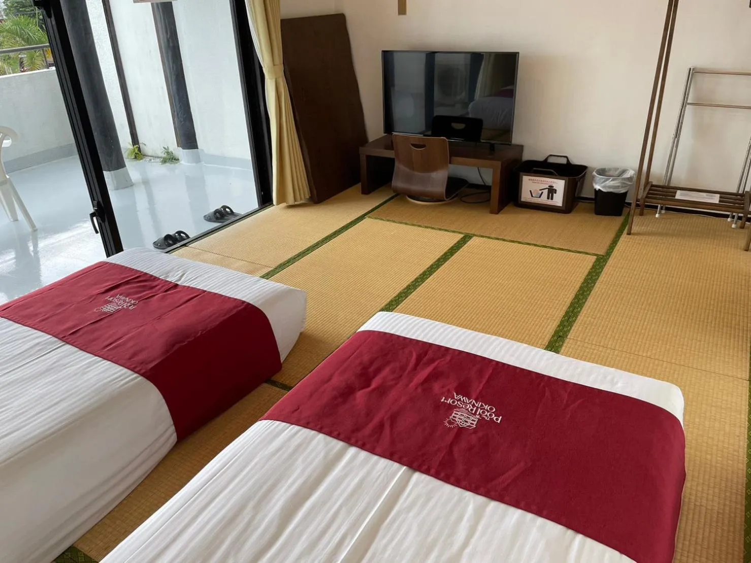 Photo of the whole room, Bed in The Pool Resort OKINAWA