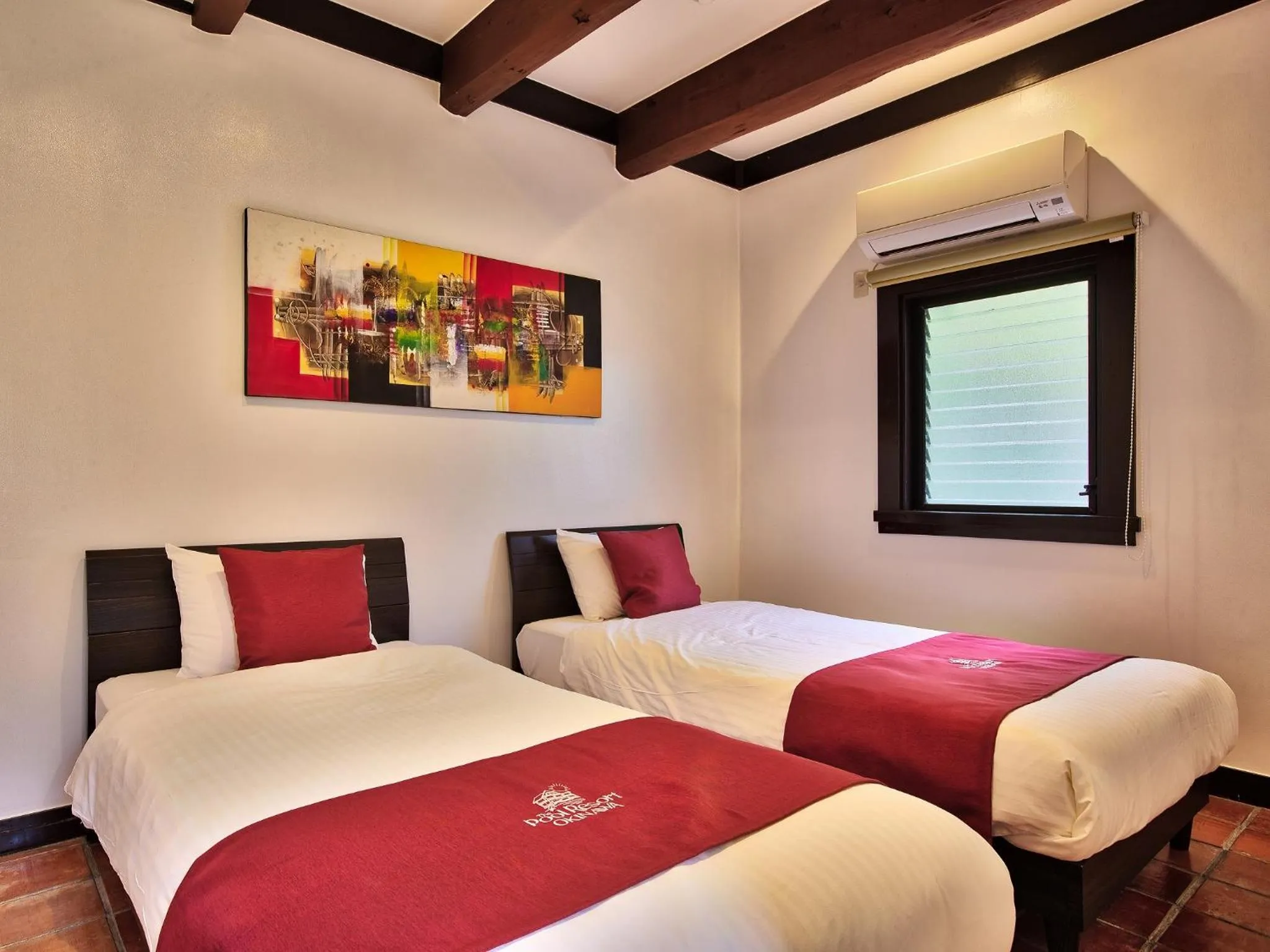 Photo of the whole room, Bed in The Pool Resort OKINAWA