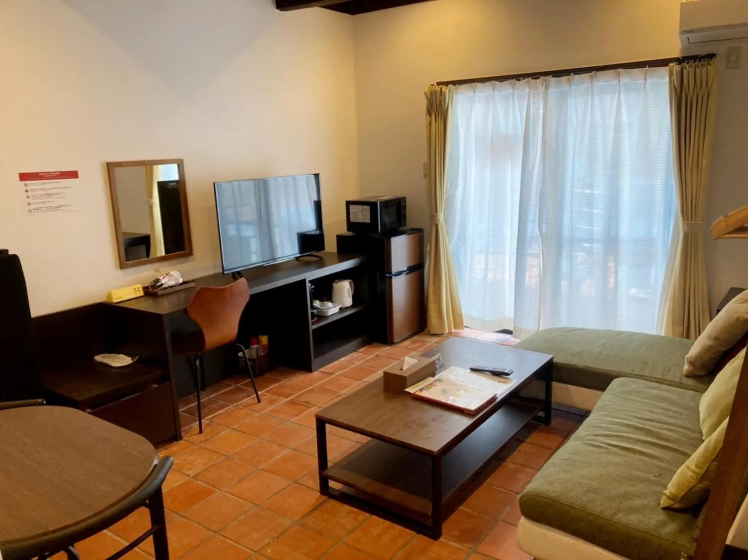 Living room in The Pool Resort OKINAWA