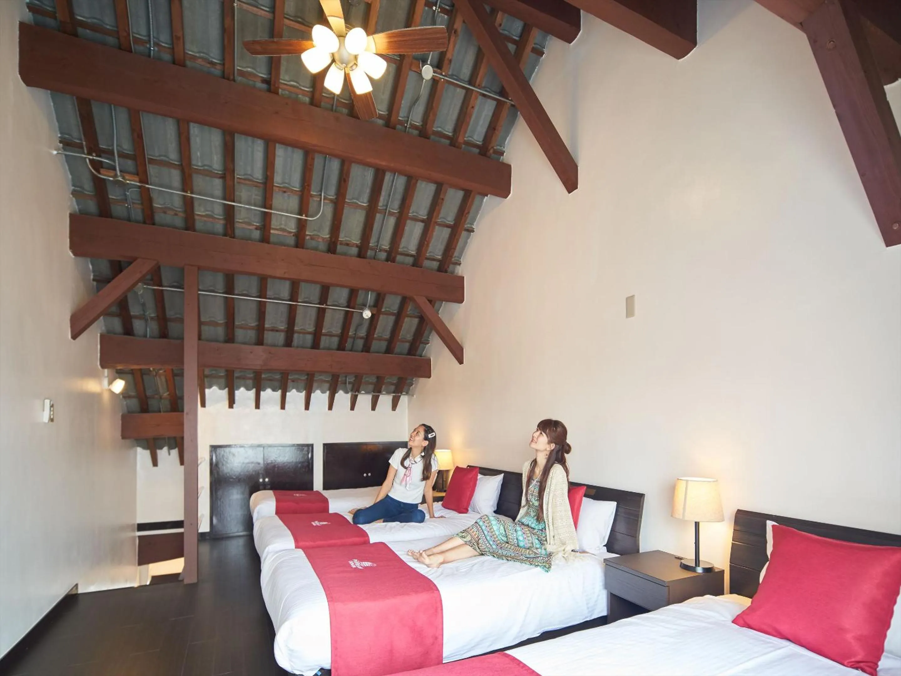 Bedroom, Bed in The Pool Resort OKINAWA