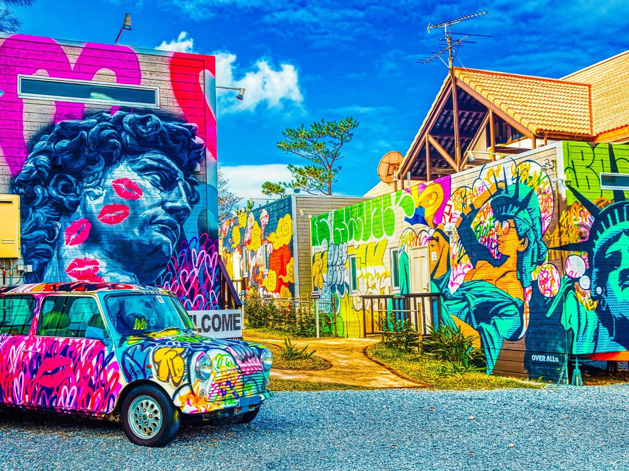 Facade/entrance in The Pool Resort OKINAWA