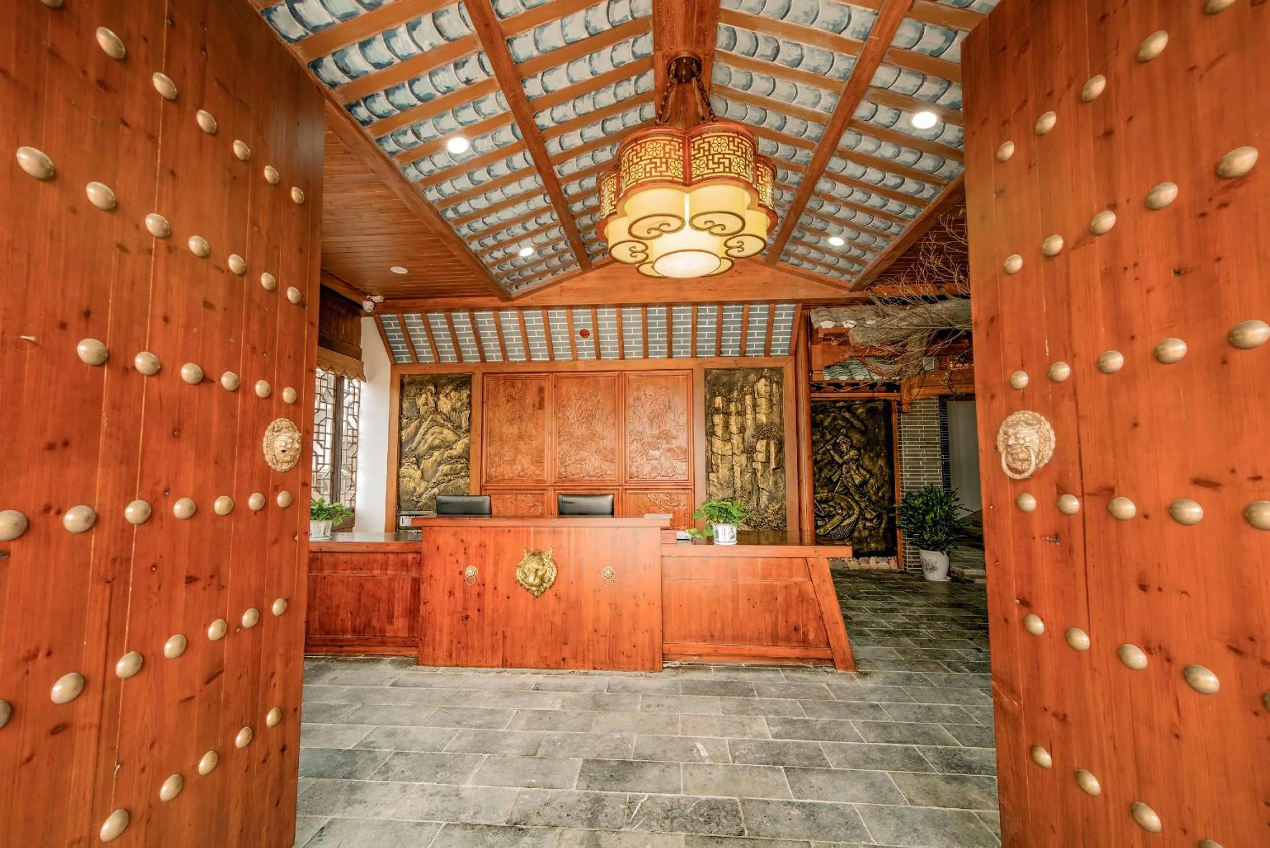 Facade/entrance in Lee's Boutique Resort