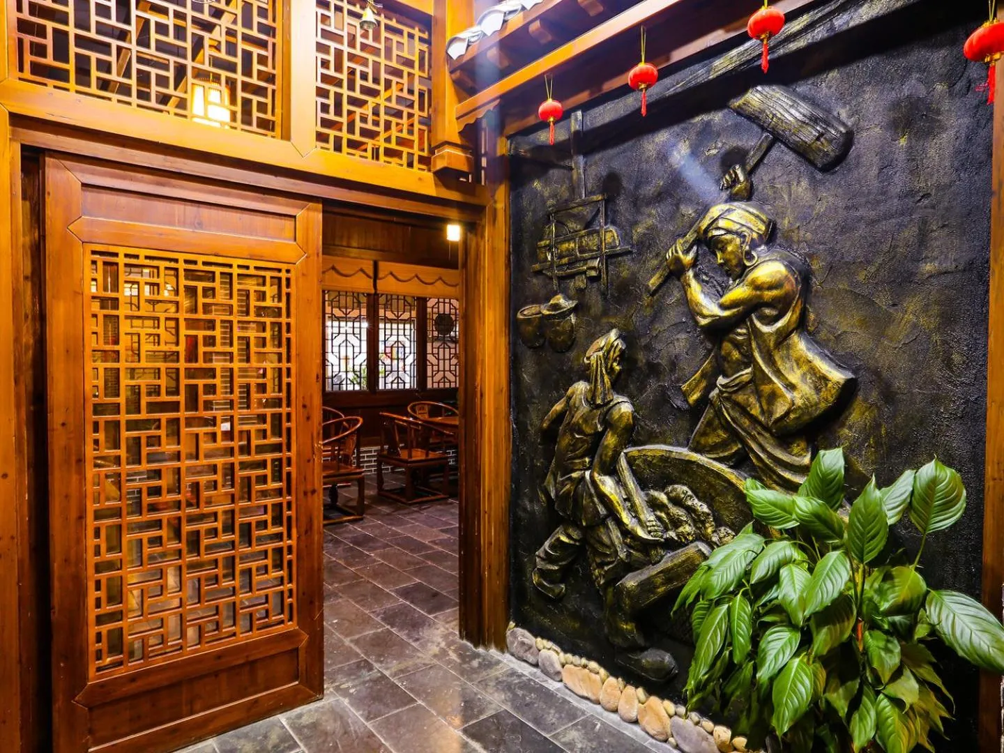 Decorative detail in Lee's Boutique Resort