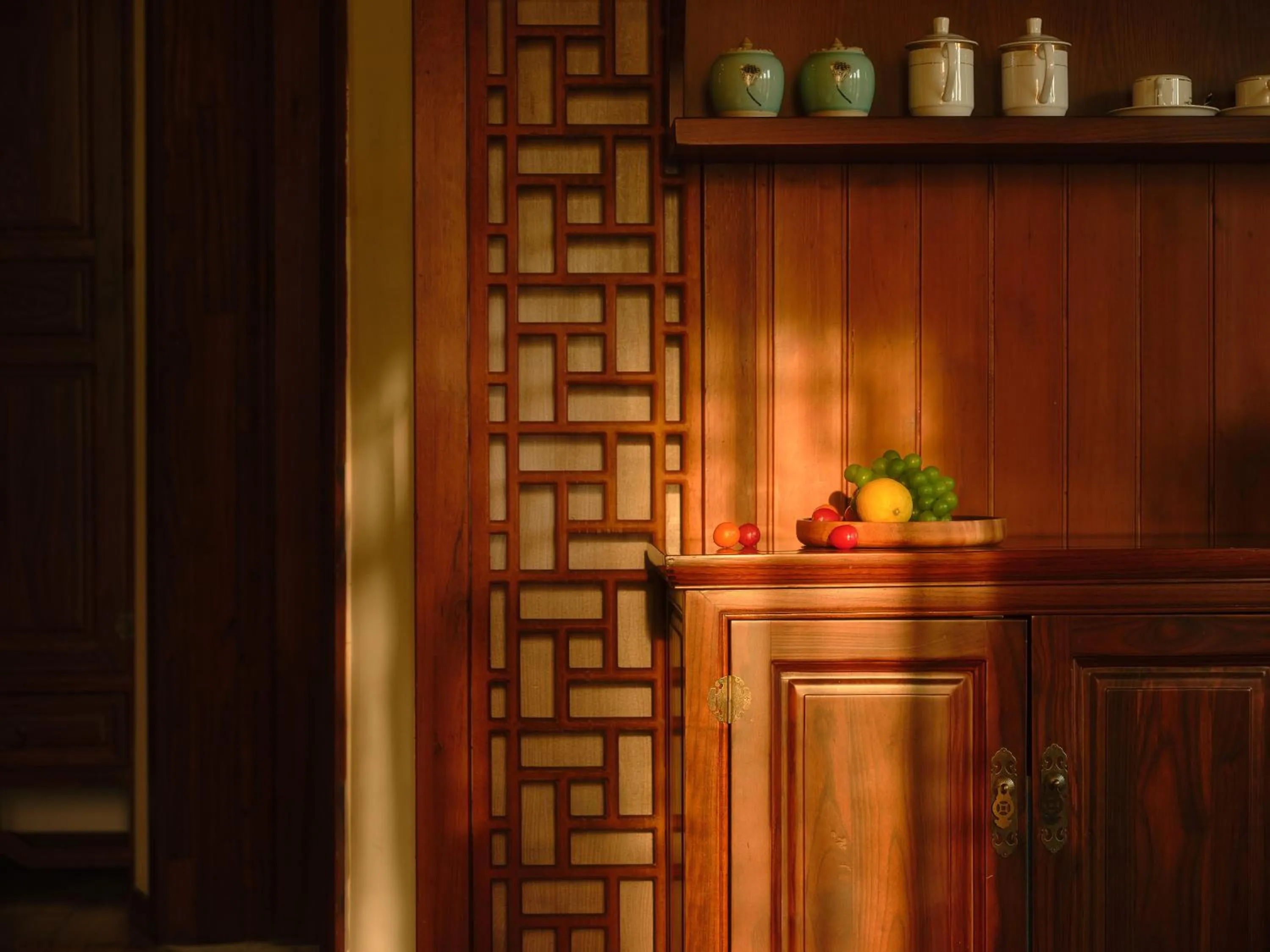 Kitchen or kitchenette in Lee's Boutique Resort