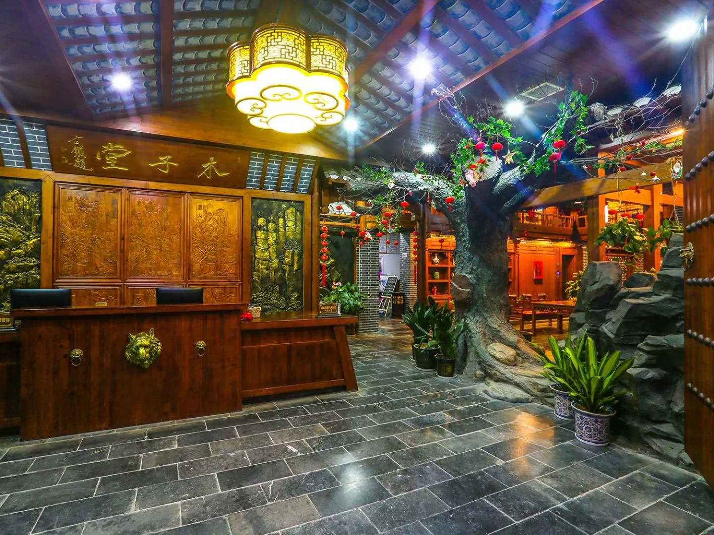 Lobby or reception in Lee's Boutique Resort