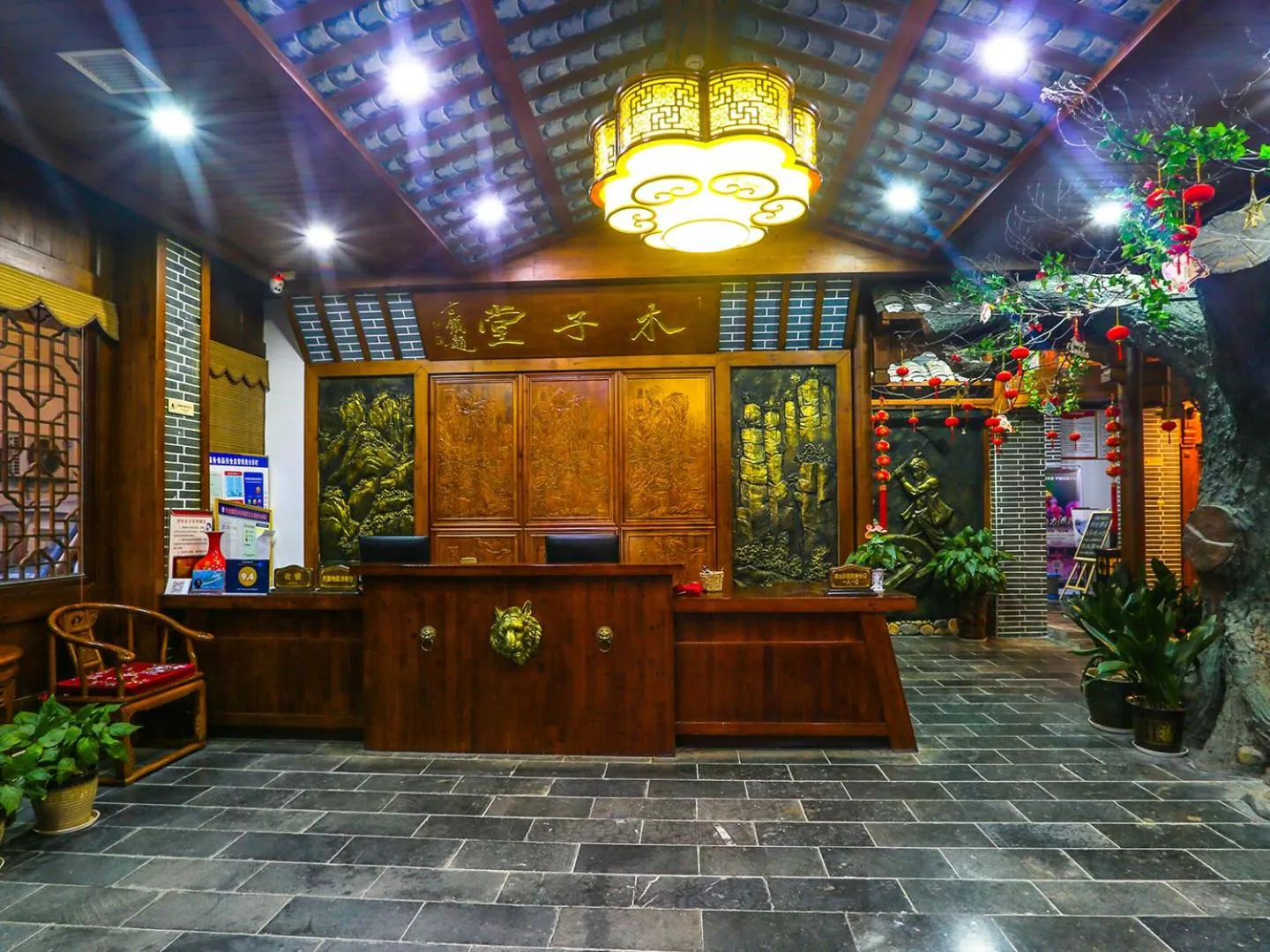 Lobby or reception in Lee's Boutique Resort