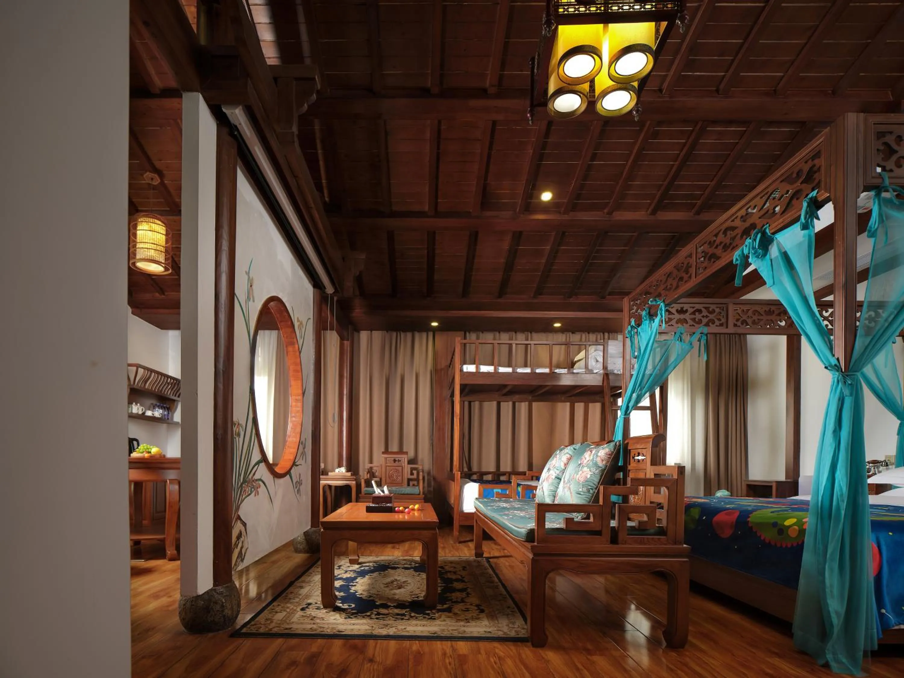 Bed in Lee's Boutique Resort