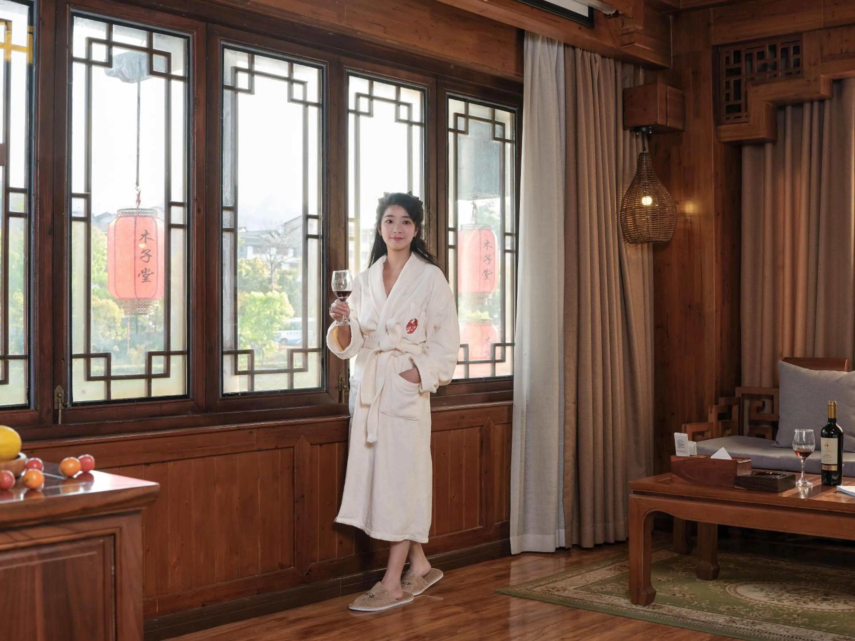 People in Lee's Boutique Resort