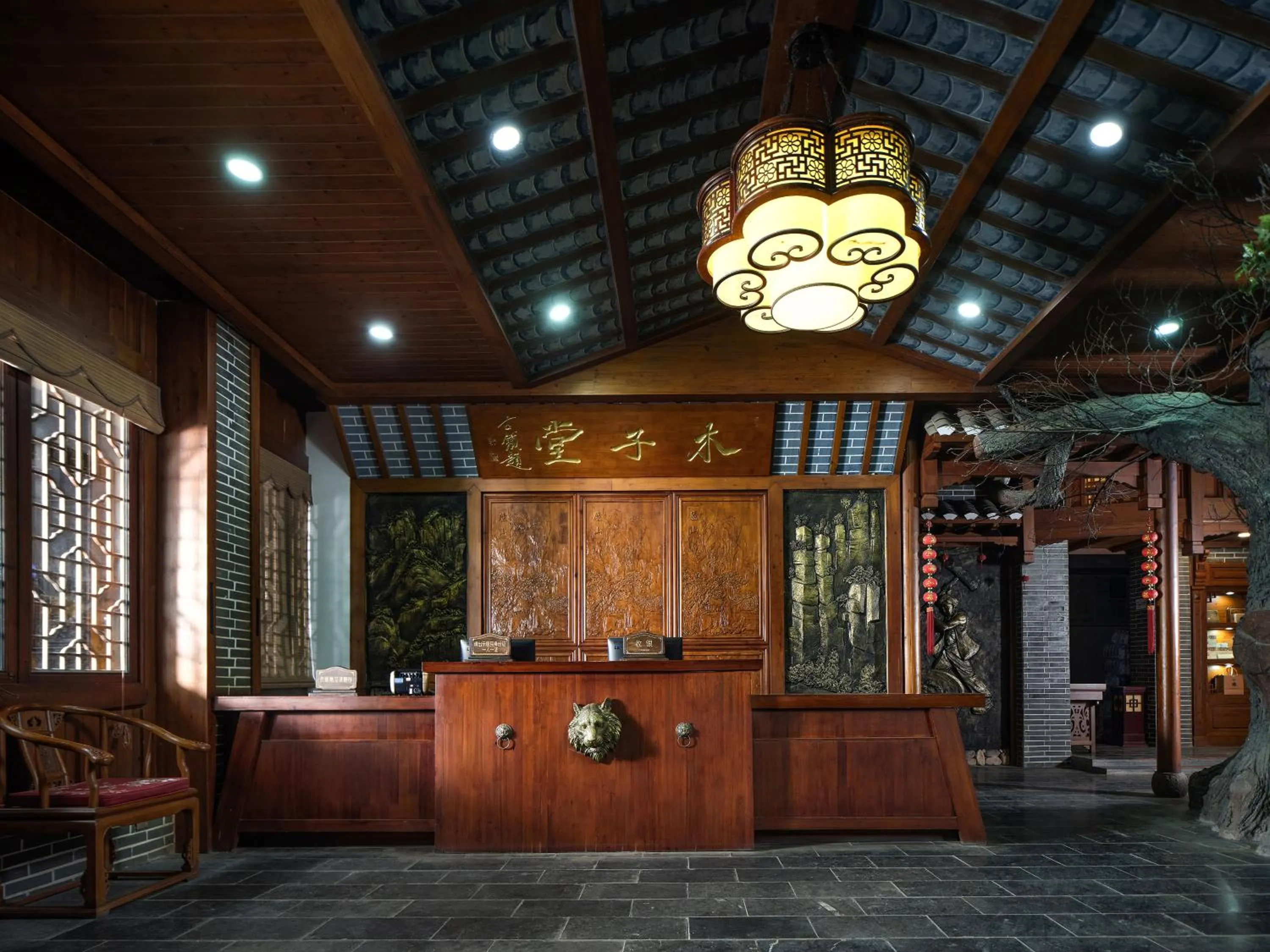 Lobby or reception in Lee's Boutique Resort