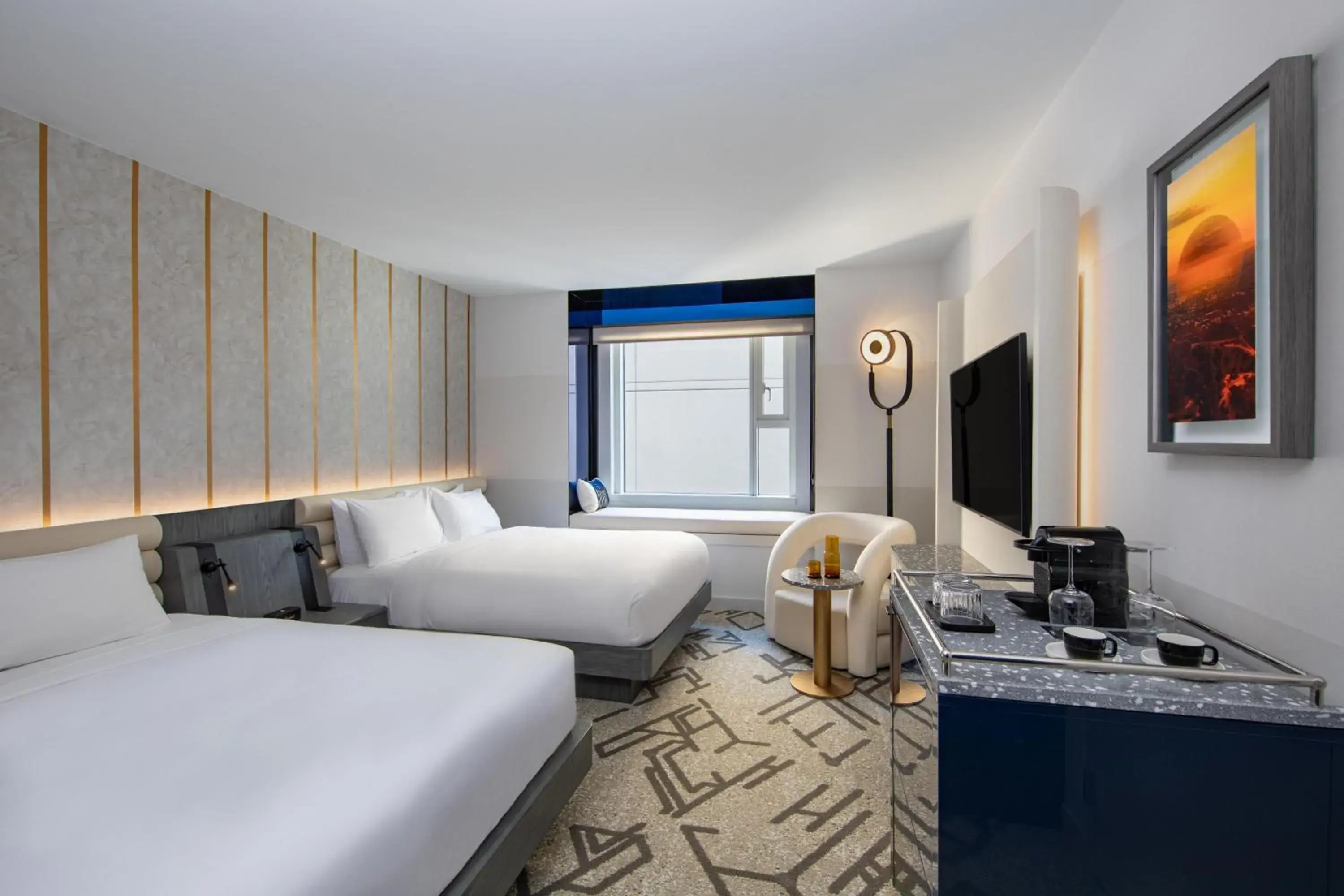 Premier Room, Guest Room, 2 Queen in W Hollywood Premier Room, Guest Room, 2 Queen in W Hollywood