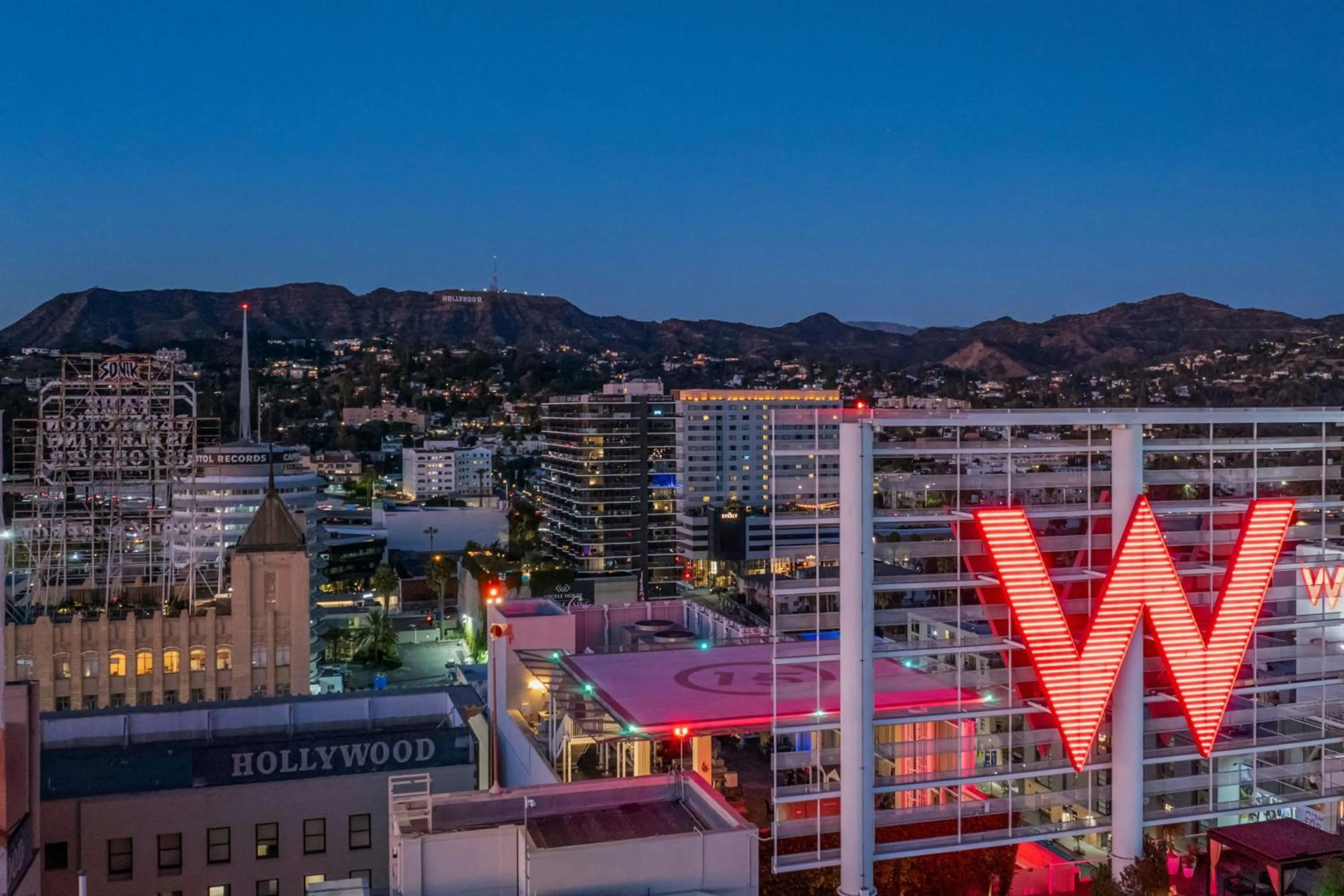 View (from property/room) in W Hollywood