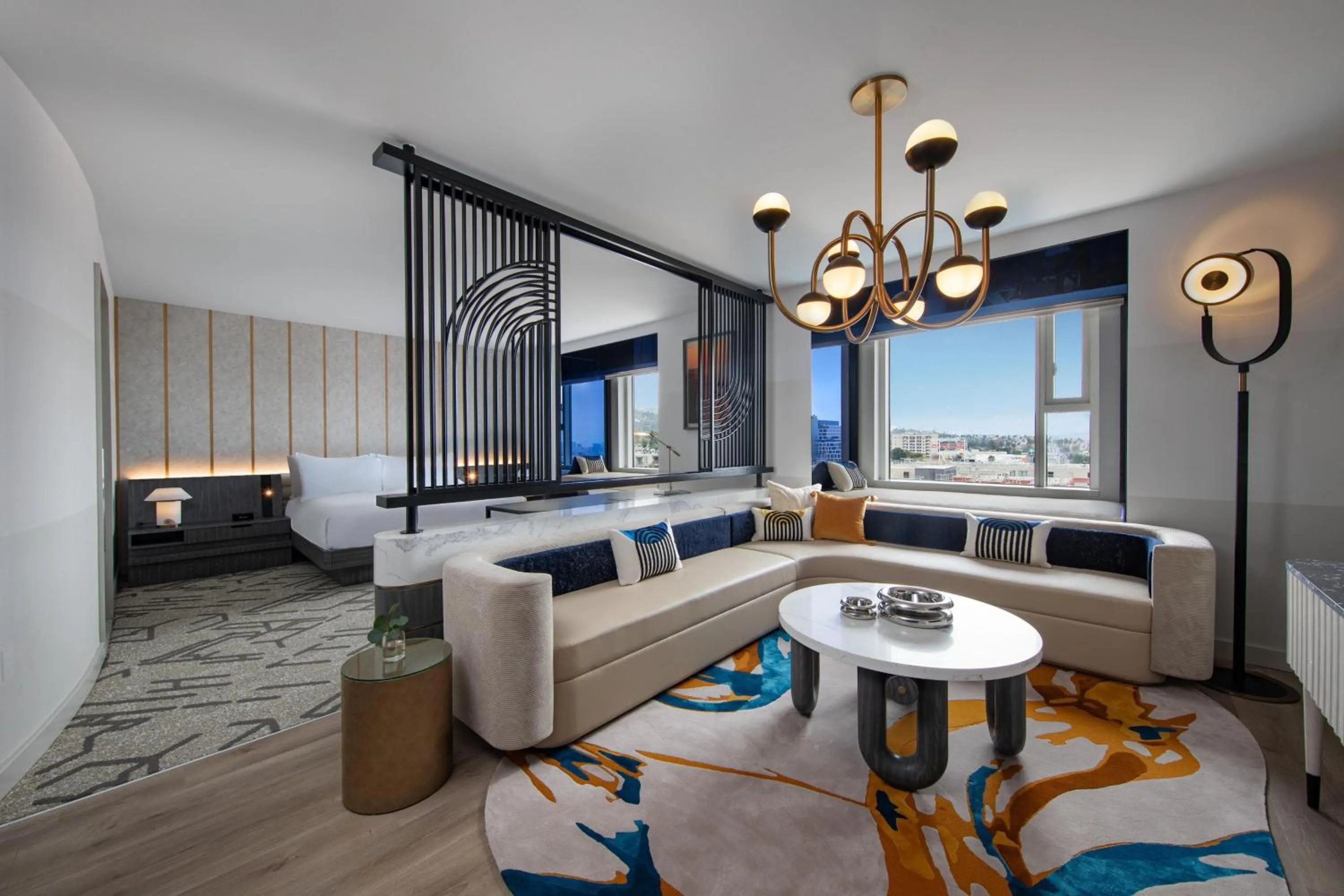 Living room in W Hollywood