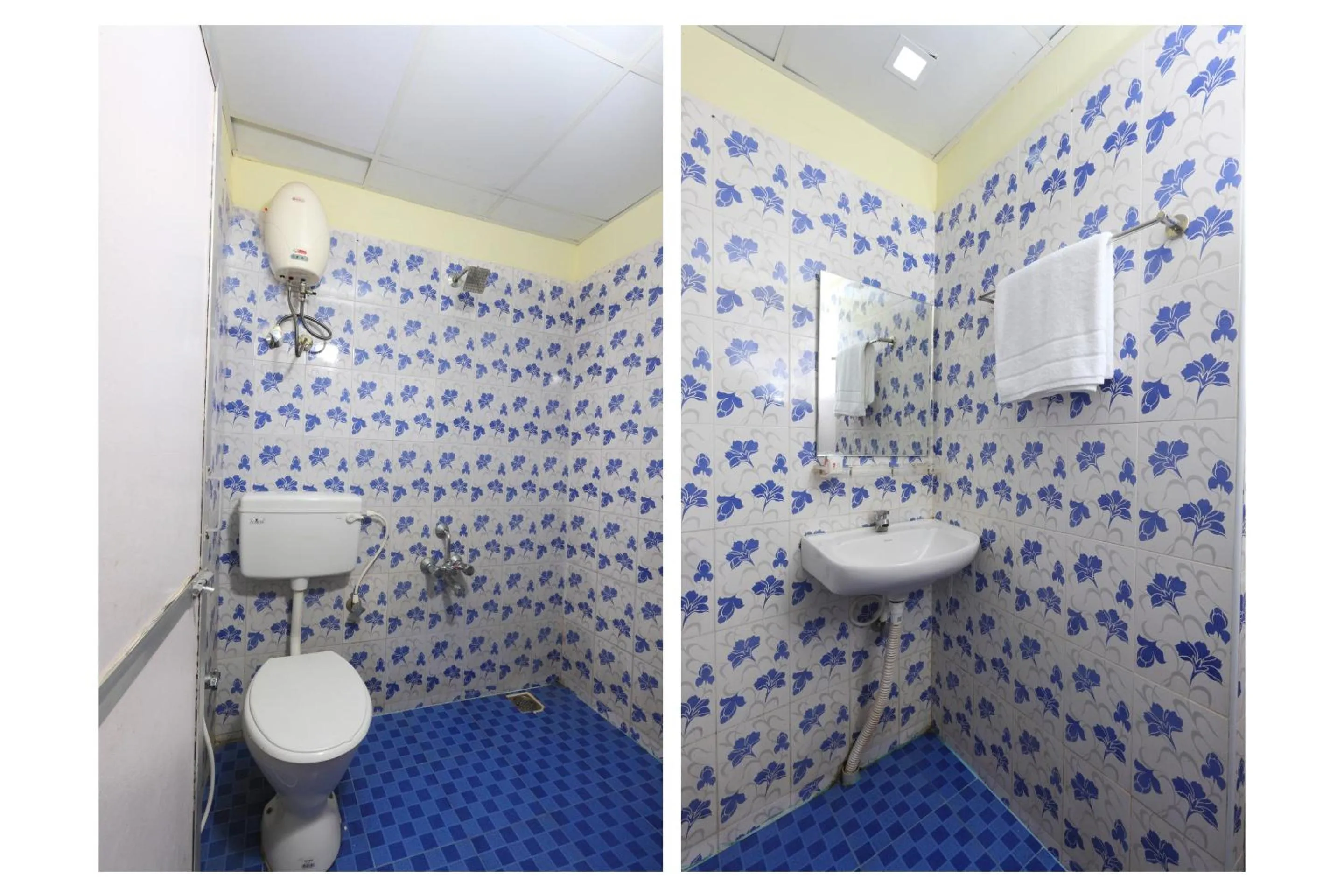 Bathroom in Hotel O India Gate Par View