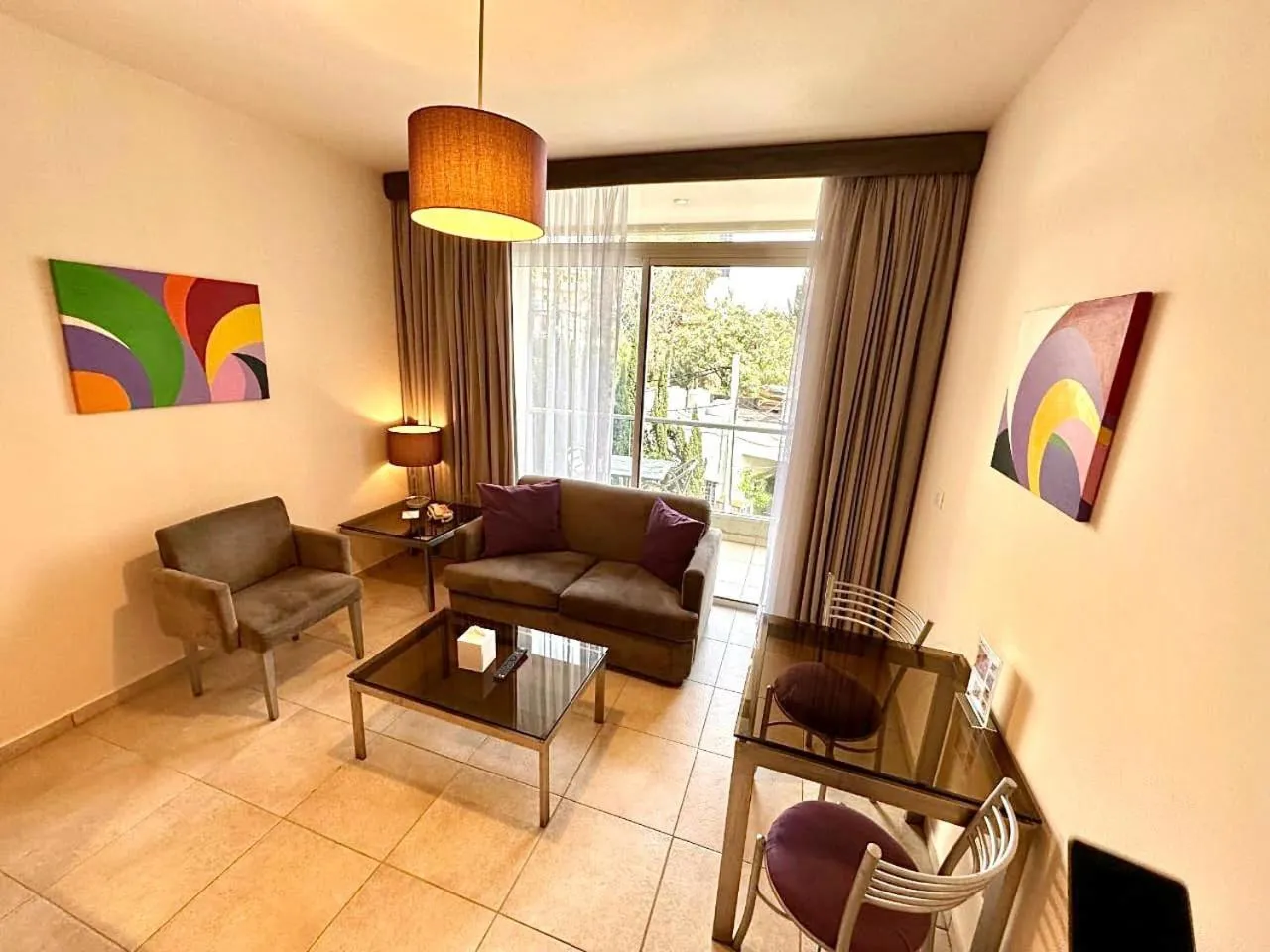 Living room in The Smallville Xpress